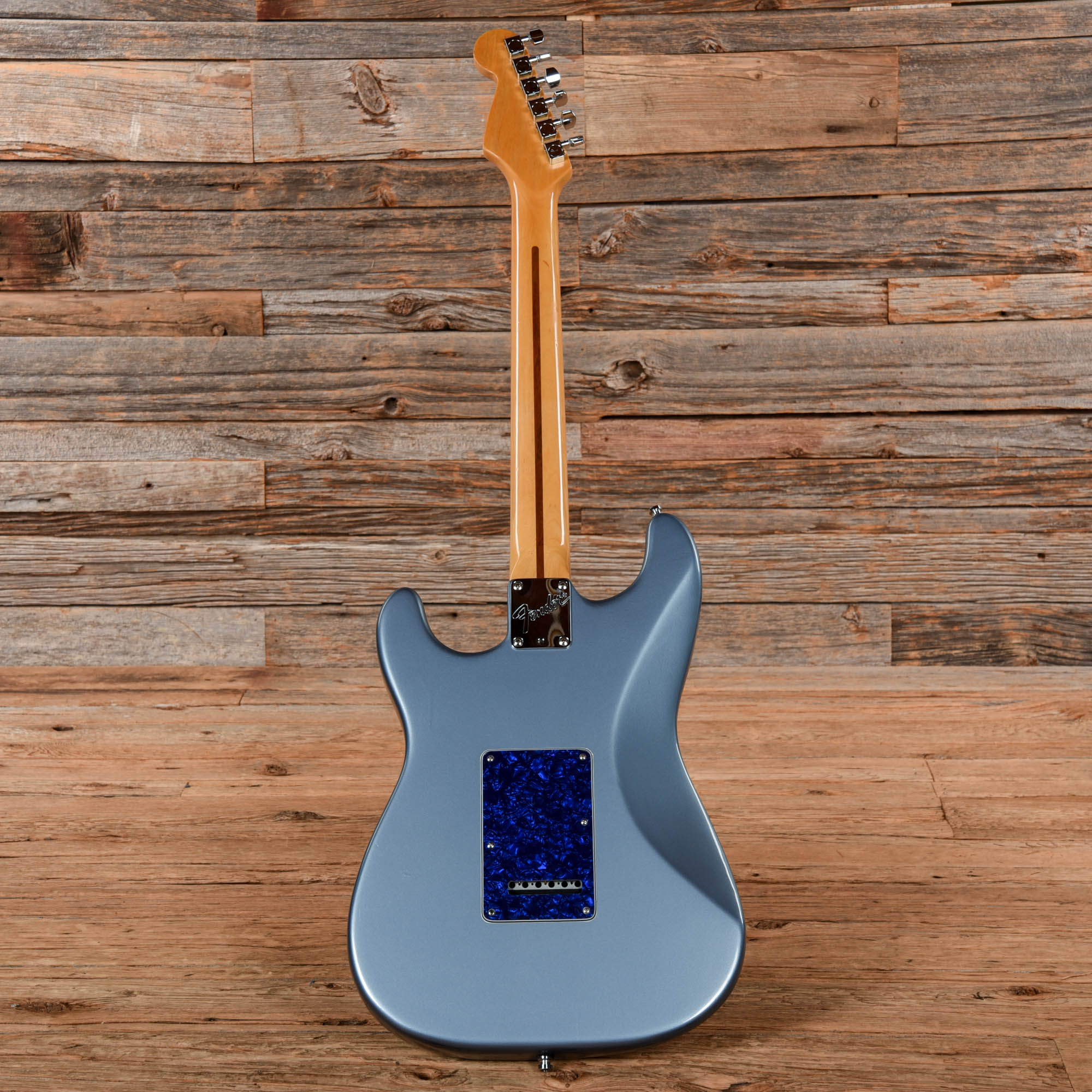 Fender Stratocaster Plus Neck with Unknown Fender Body Gun Metal Blue