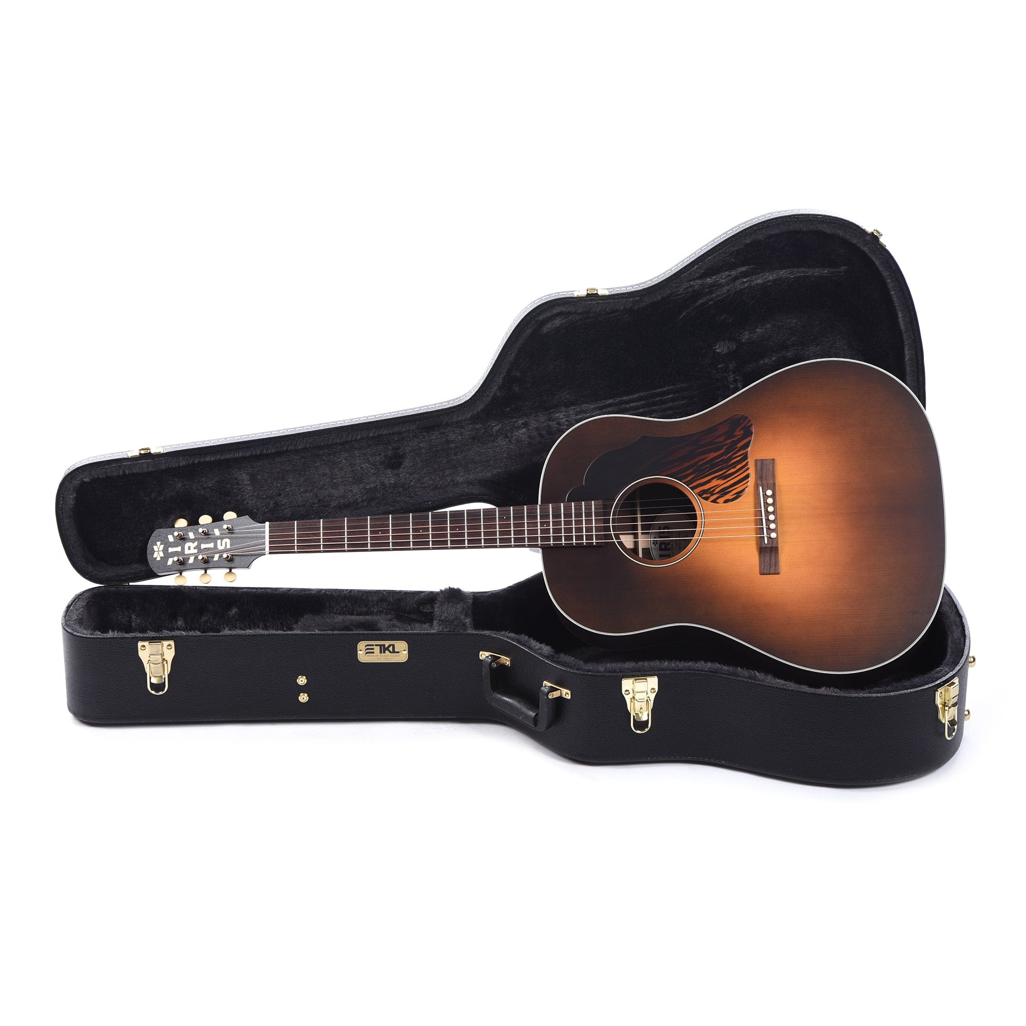 Iris DF Adirondack/Rosewood Tobacco Burst Satin w/Firestripe Pickguard Acoustic Guitars / Dreadnought