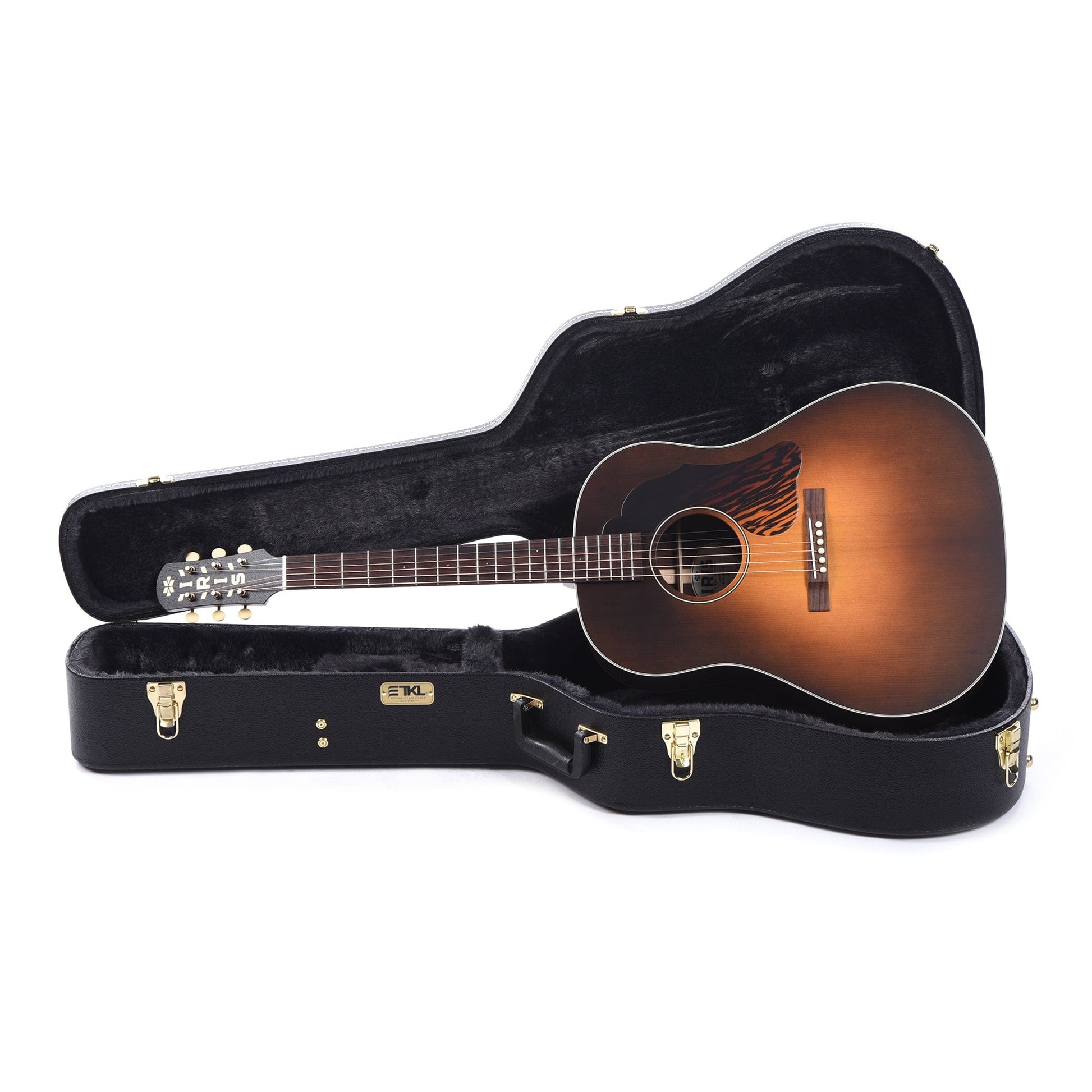 Iris DF Adirondack/Rosewood Tobacco Burst Satin w/Firestripe Pickguard Acoustic Guitars / Dreadnought