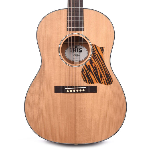 Iris OG Torrefied Adirondack/Figured Mahogany Natural Satin w/Firestripe Pickguard Acoustic Guitars / Dreadnought