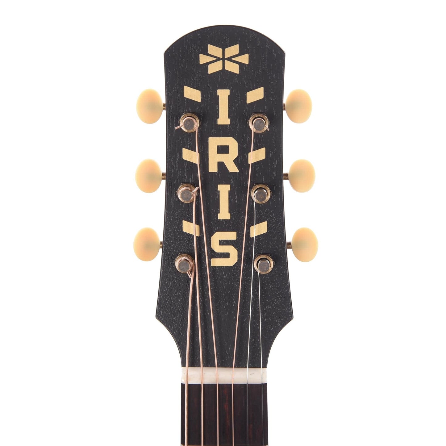 Iris OG Torrefied Adirondack/Figured Mahogany Natural Satin w/Firestripe Pickguard Acoustic Guitars / Dreadnought