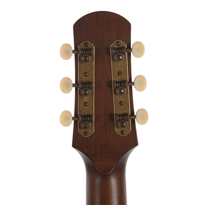 Iris MS-00 Sitka/Mahogany Black Top w/Ivoroid Pickguard Acoustic Guitars / OM and Auditorium