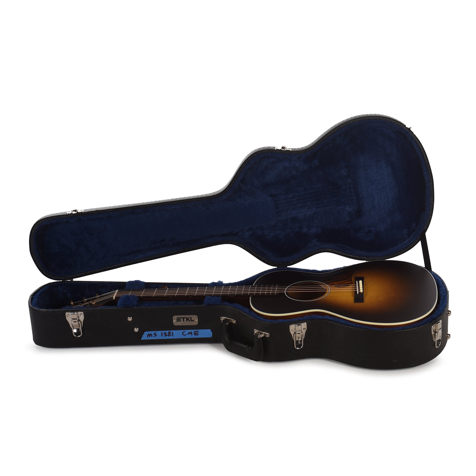Iris MS-00 Sitka/Mahogany Cremona Burst w/Firestripe Pickguard Acoustic Guitars / OM and Auditorium