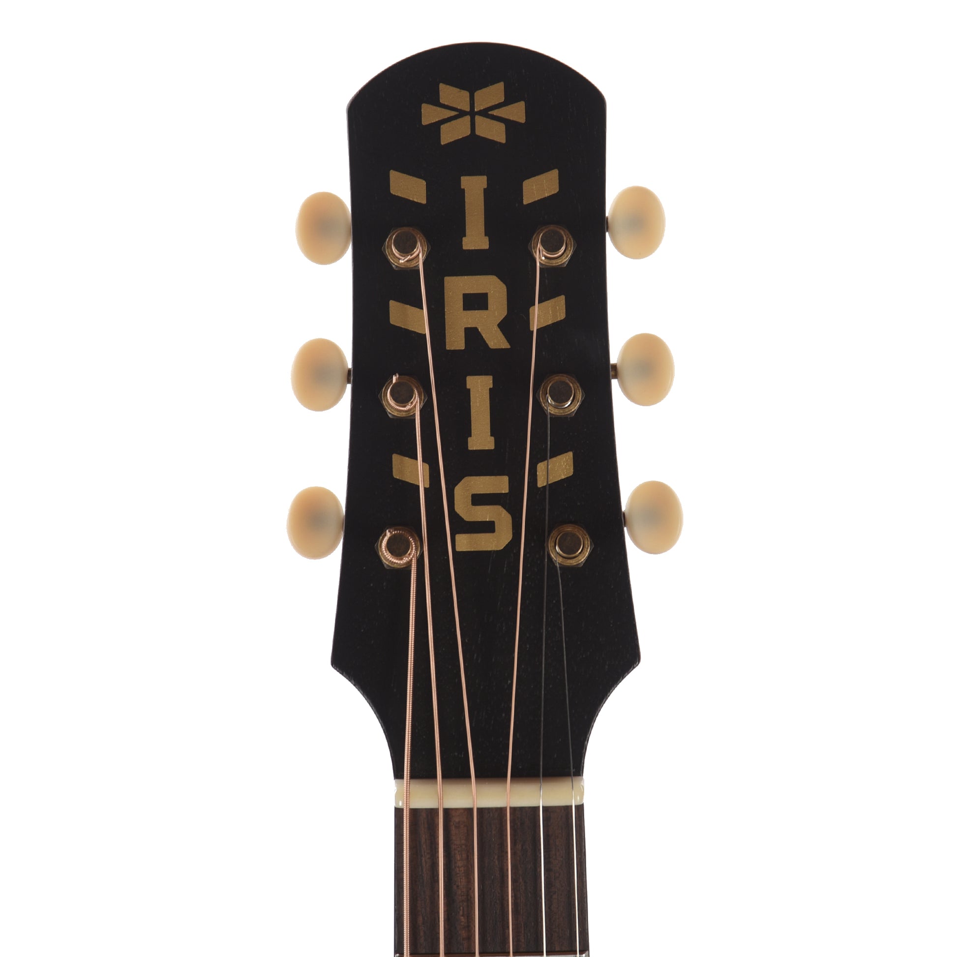 Iris MS-00 Sitka/Mahogany Cremona Burst w/Firestripe Pickguard Acoustic Guitars / OM and Auditorium