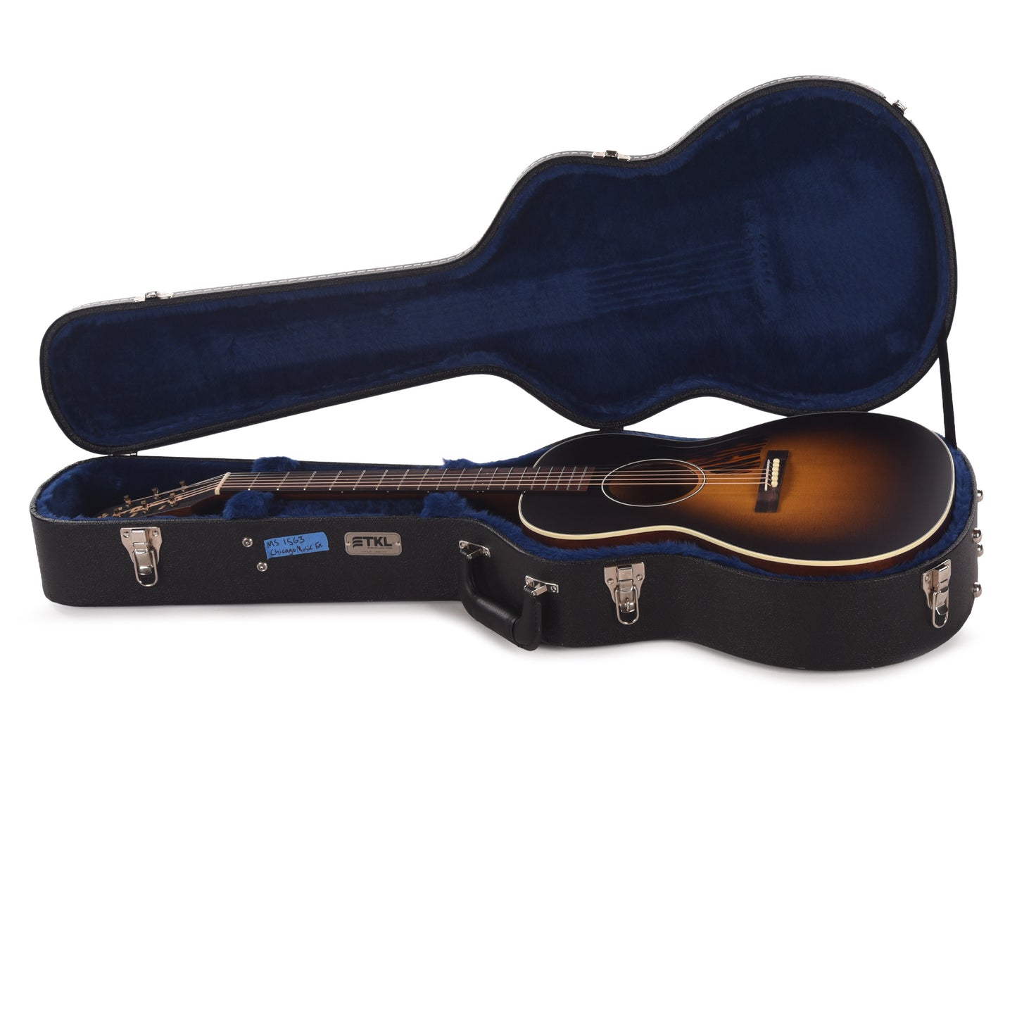 Iris MS-00 Sitka/Mahogany Cremona Burst w/Firestripe Pickguard Acoustic Guitars / OM and Auditorium