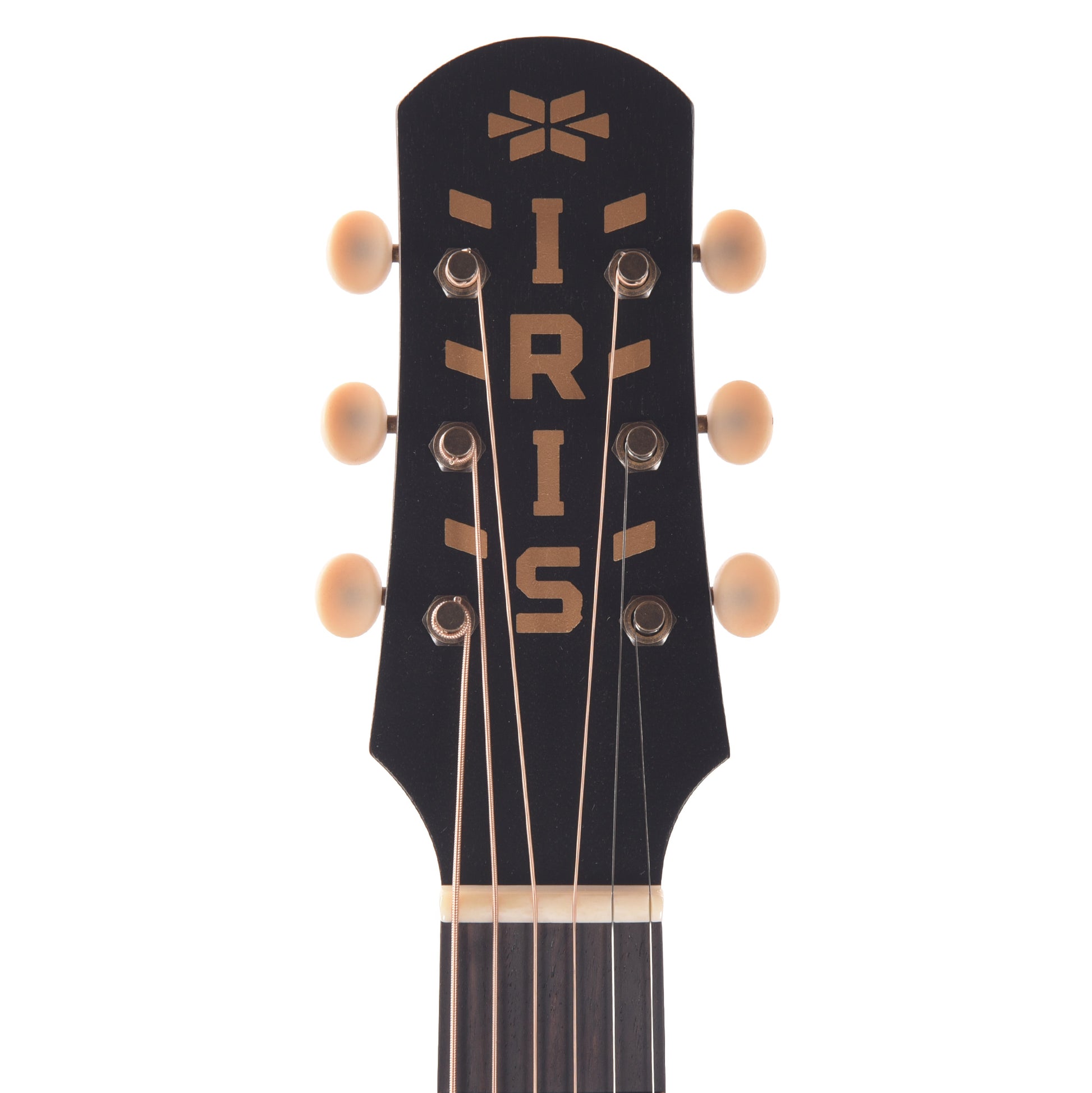 Iris MS-00 Sitka/Mahogany Cremona Burst w/Firestripe Pickguard Acoustic Guitars / OM and Auditorium