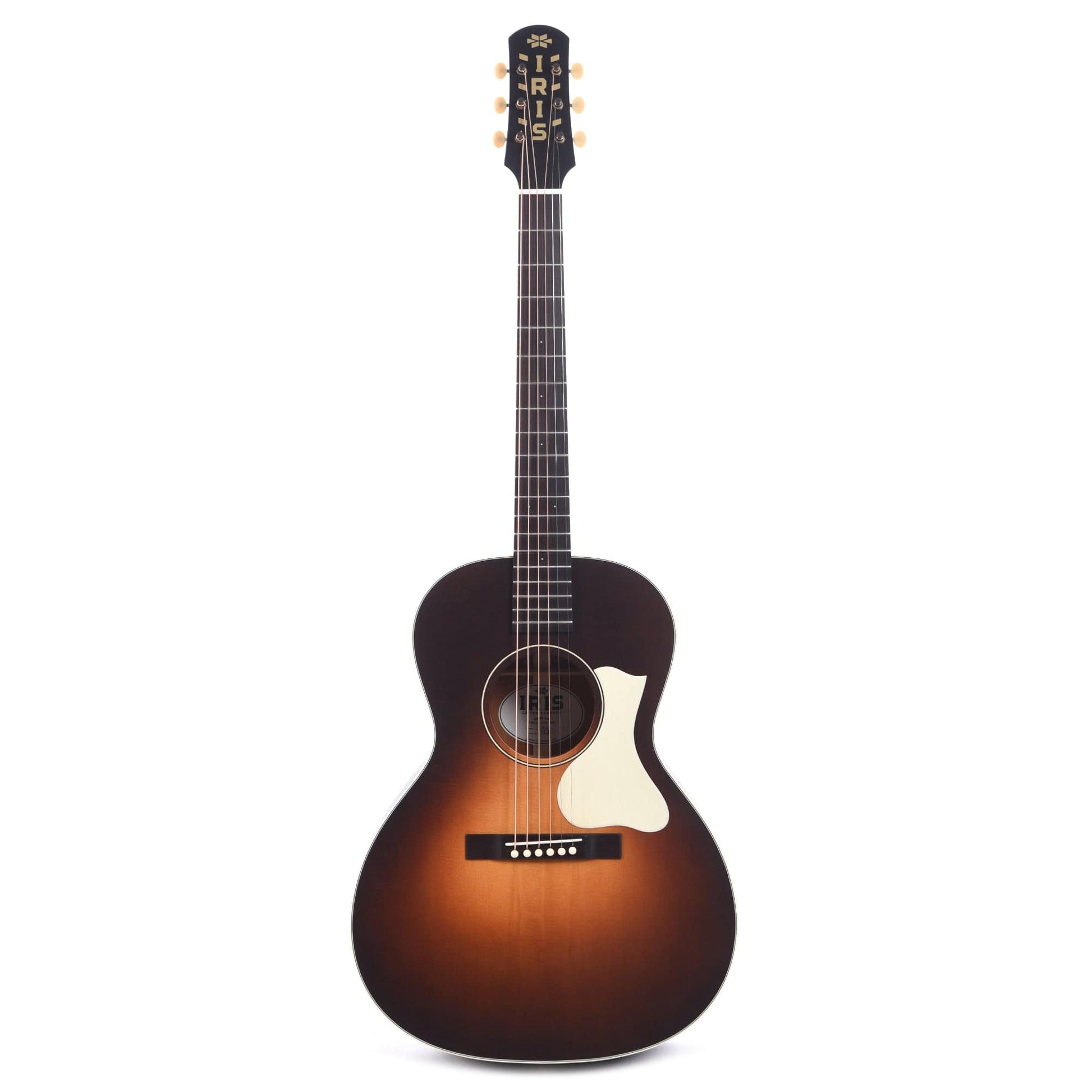 Iris MS-OO Adirondack/Mahogany Tobacco Burst Satin w/Ivoroid Pickguard Acoustic Guitars / OM and Auditorium