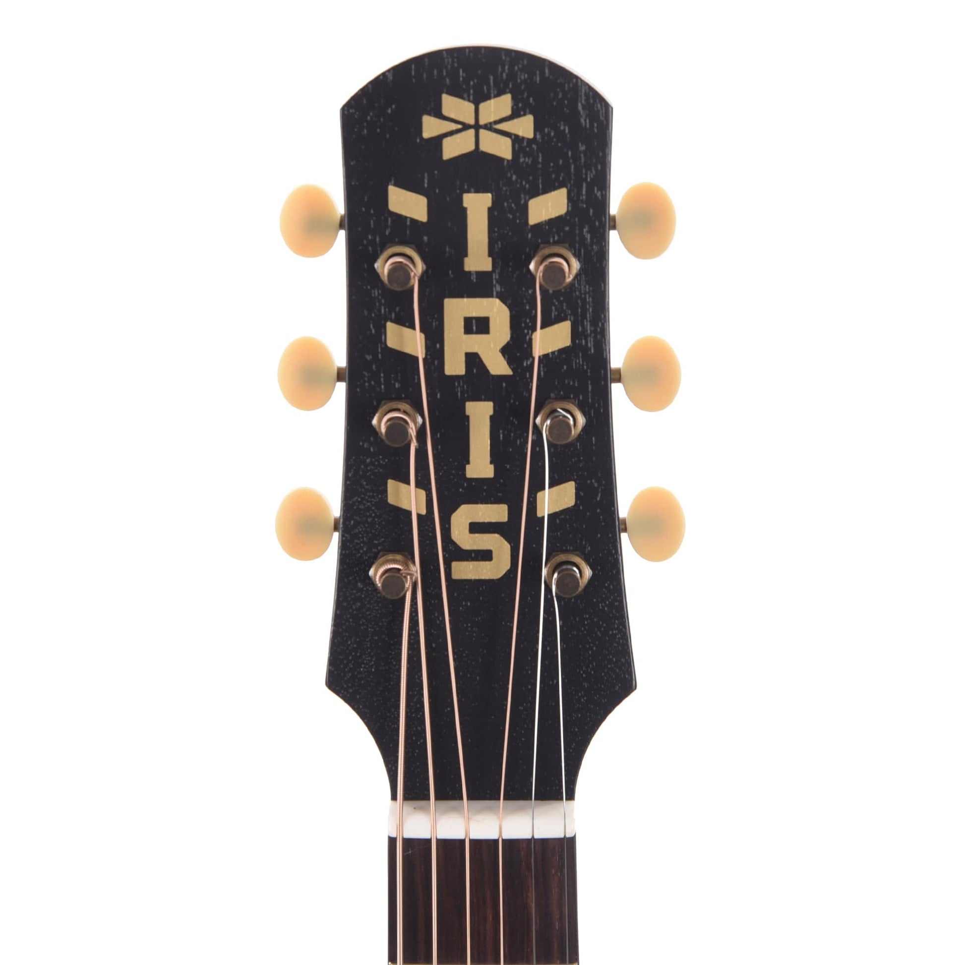 Iris OG Sitka/Mahogany Black Satin w/Firestripe Pickguard Acoustic Guitars / OM and Auditorium