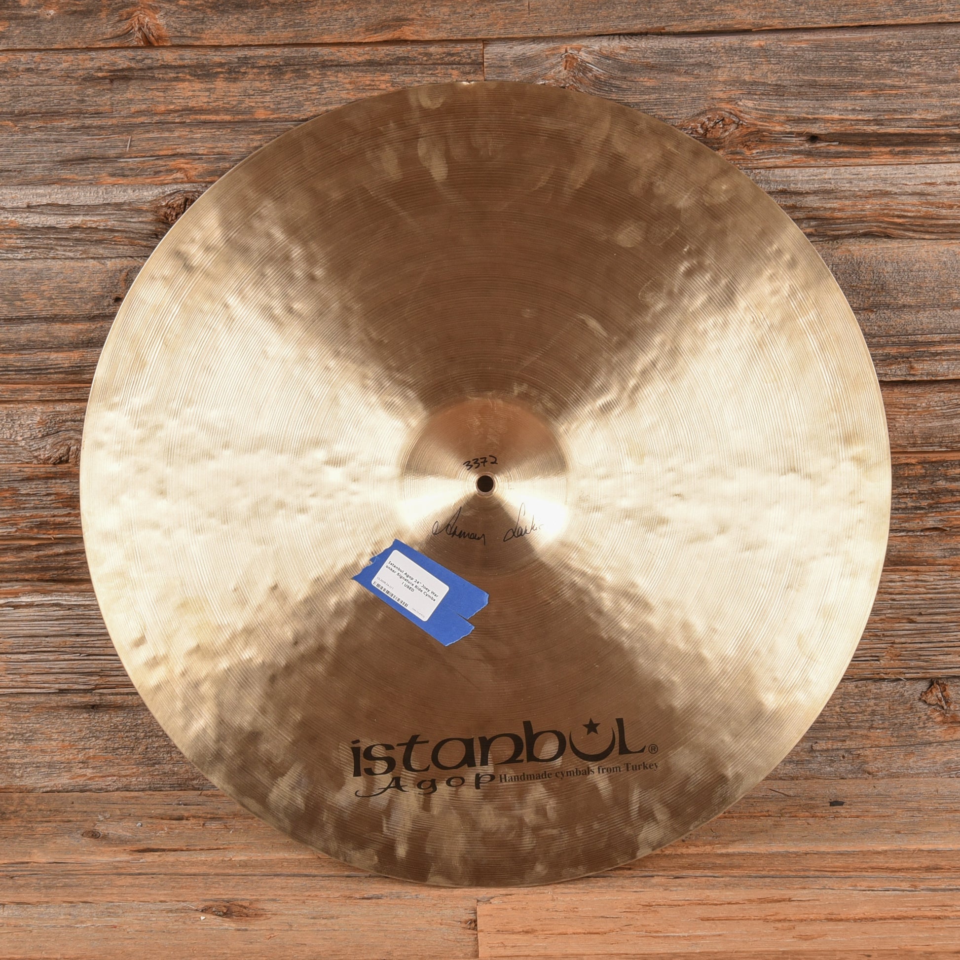 Istanbul Agop 24" Joey Waronker Signature Ride Cymbal Cymbals
