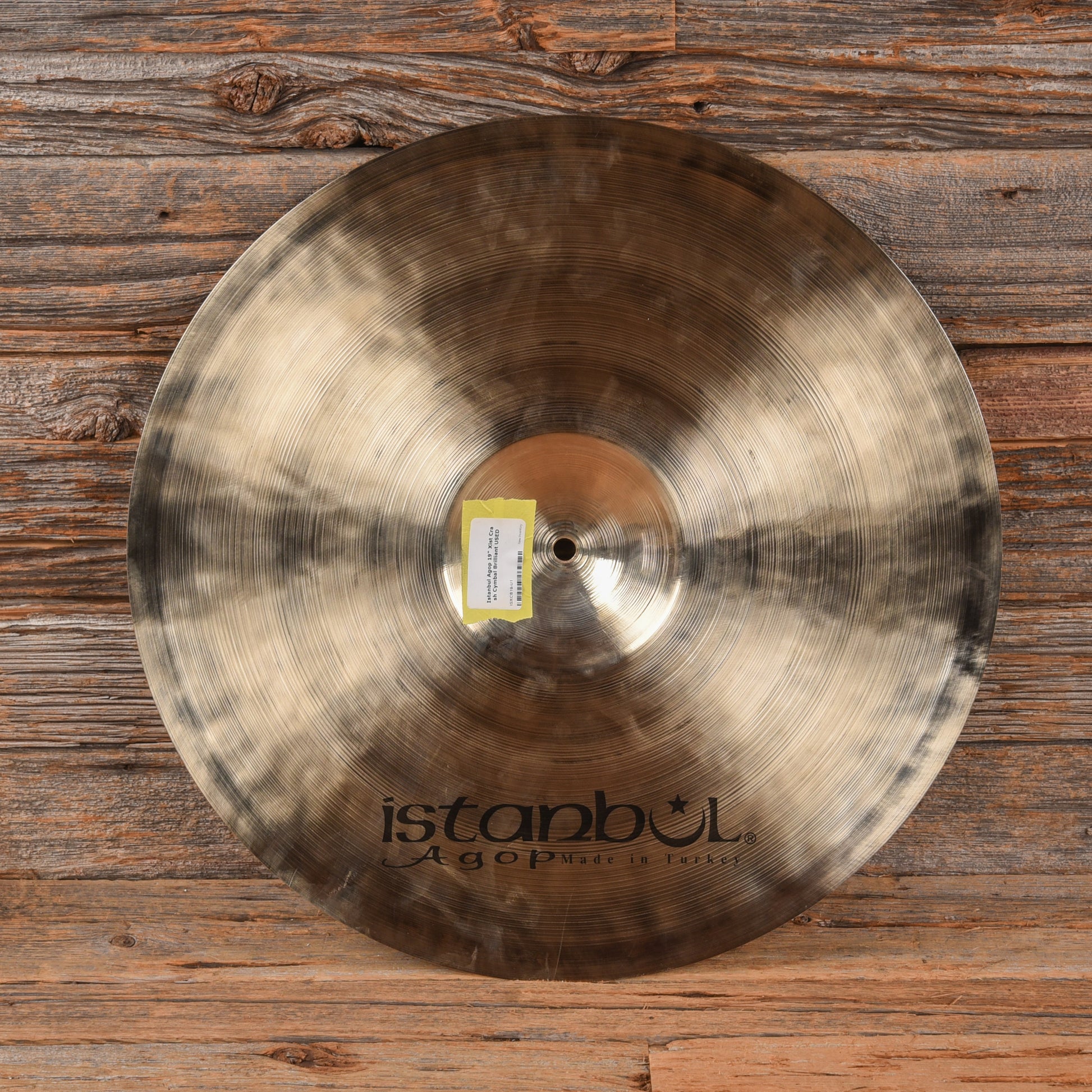 Istanbul Agop 19" Xist Crash Cymbal Brilliant Drums and Percussion / Cymbals / Crash
