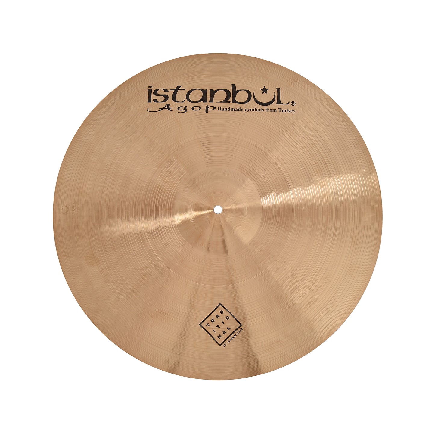 Istanbul Agop 20" Traditional Medium Crash Cymbal Drums and Percussion / Cymbals / Crash