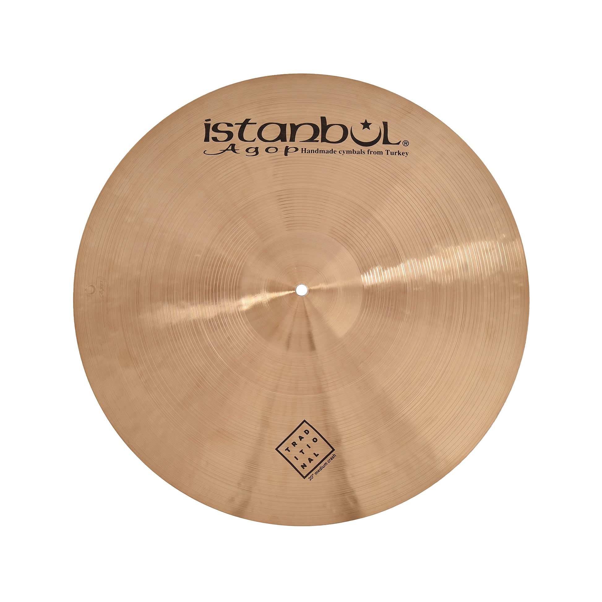 Istanbul Agop 20" Traditional Medium Crash Cymbal Drums and Percussion / Cymbals / Crash