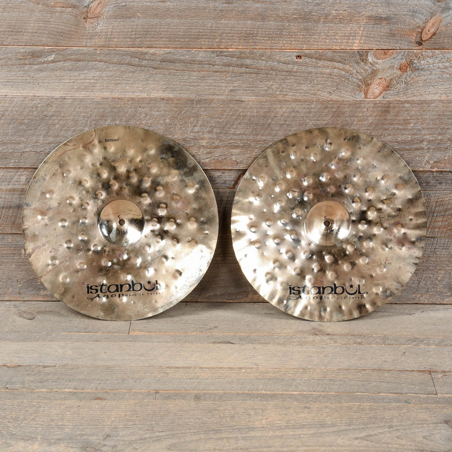 Istanbul Agop 15" Xist Dry Dark Brilliant Hi-Hat Pair Drums and Percussion / Cymbals / Hi-Hats