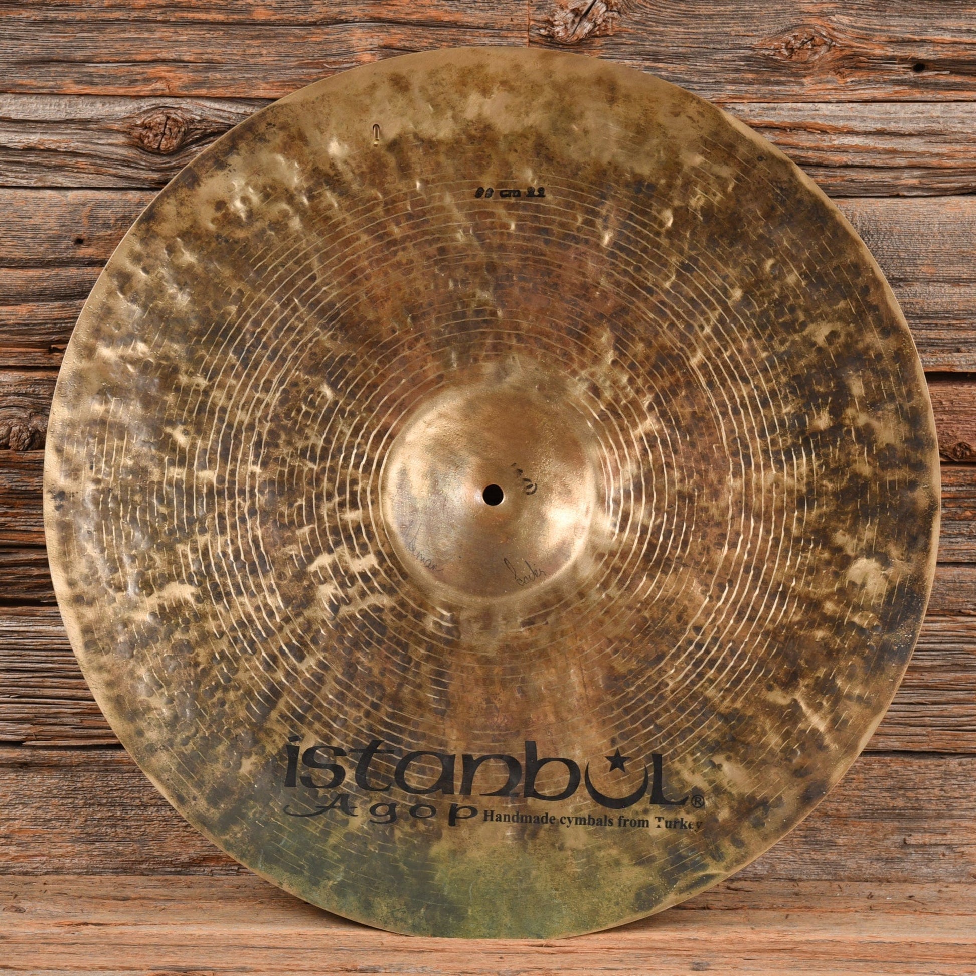 Istanbul Agop 22" Jazz Ride Cymbal USED Drums and Percussion