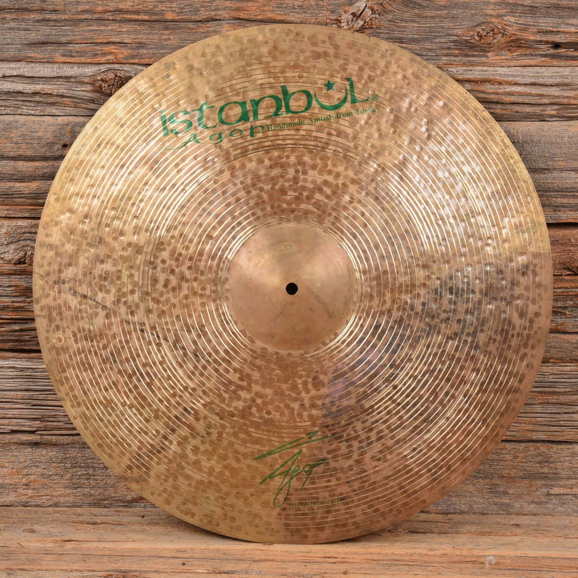 Istanbul Agop 22" Medium Signature Ride Cymbal USED Drums and Percussion