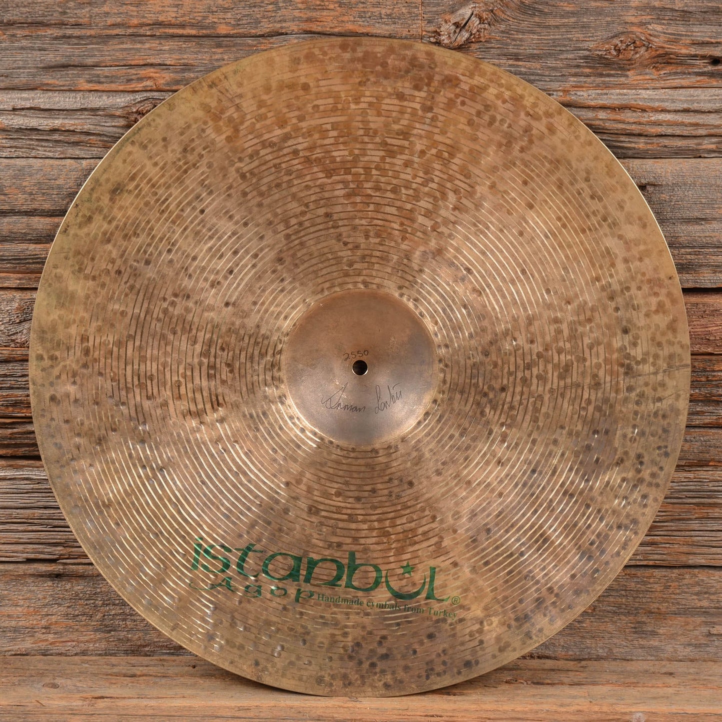 Istanbul Agop 22" Medium Signature Ride Cymbal USED Drums and Percussion
