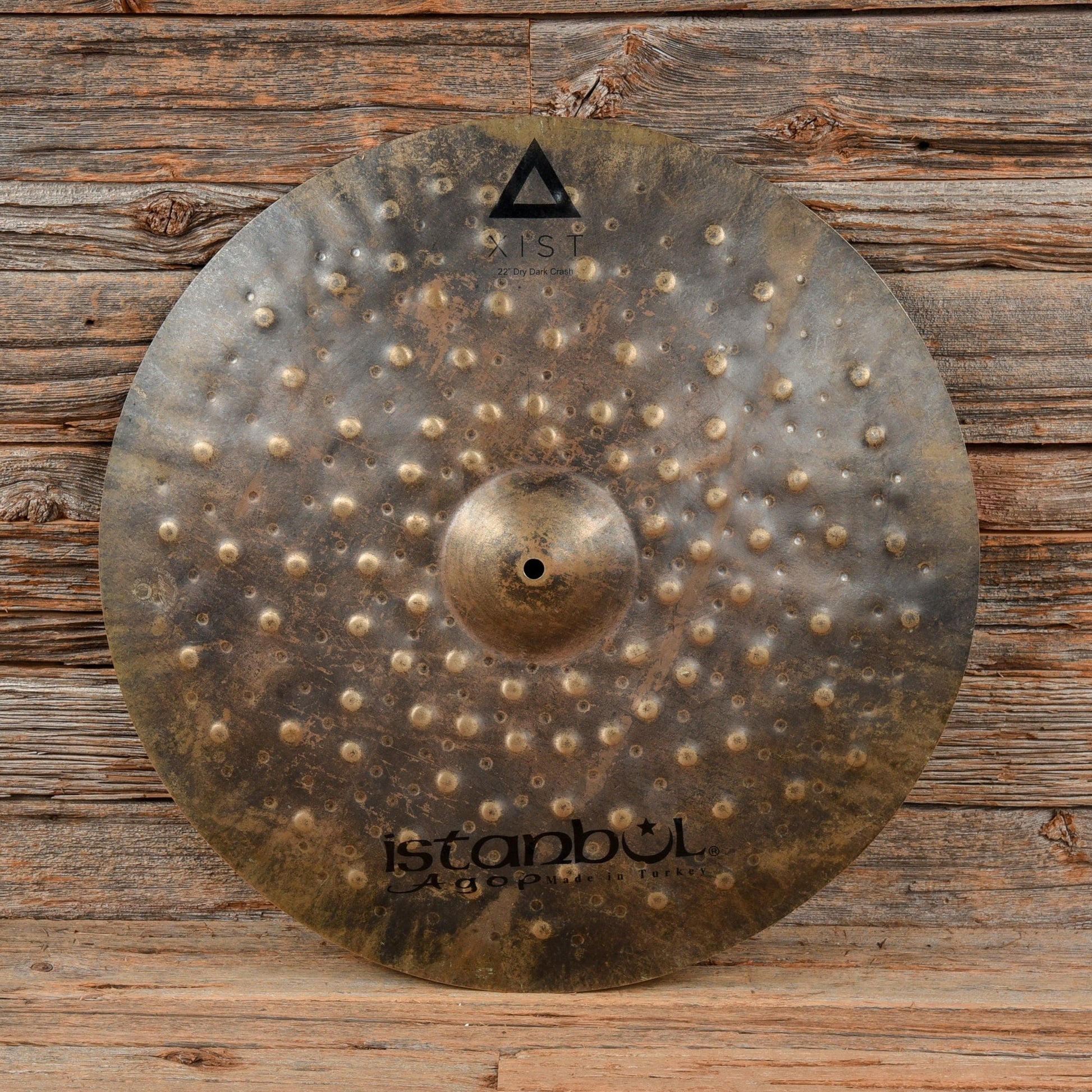 Istanbul Agop Agop 22" Xist Dry Dark Crash Cymbal USED Drums and Percussion