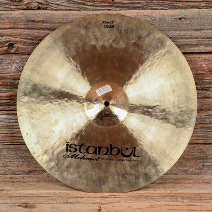 Istanbul Mehmet 18" Legend Dry Crash Cymbal USED Drums and Percussion