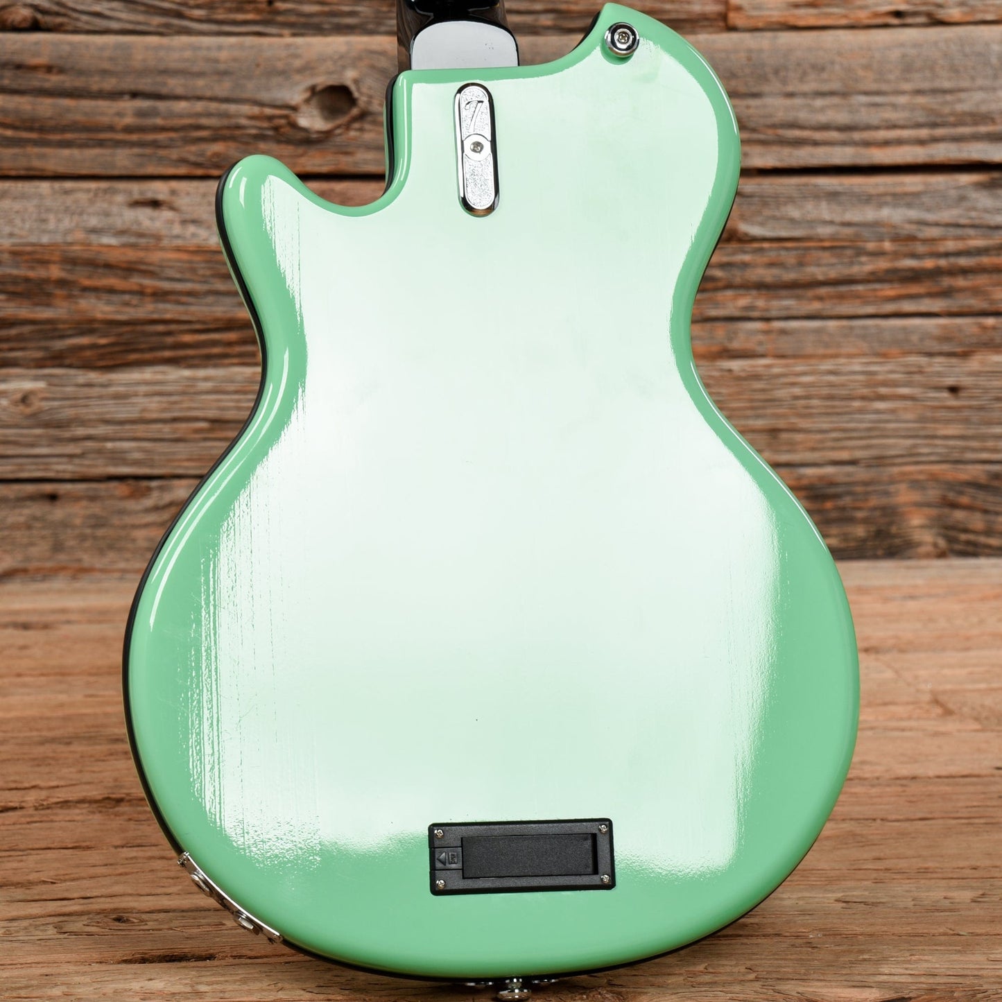 Italia Mondial Italia Green Electric Guitars / Semi-Hollow