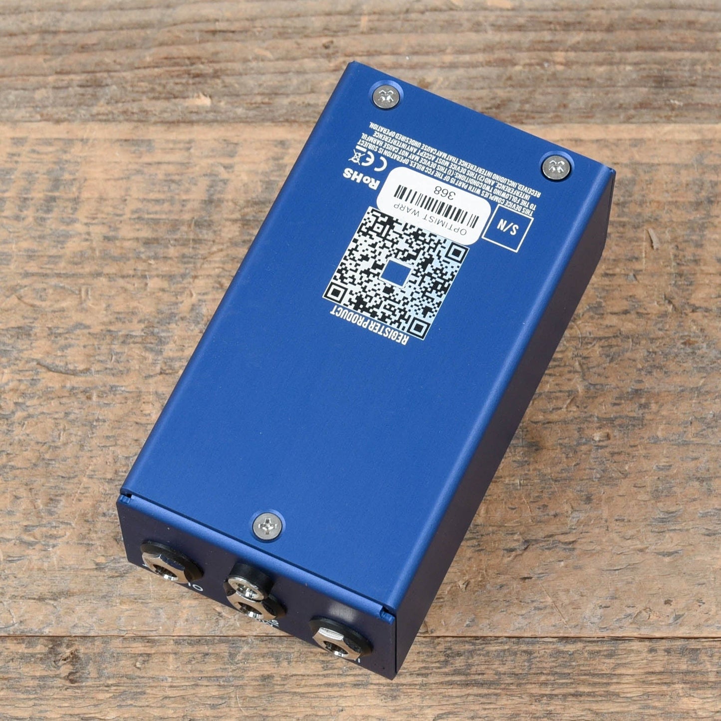 Jackson Audio Limited Edition Cory Wong Signature The Optimist Warped Overdrive Pedal Effects and Pedals / Overdrive and Boost