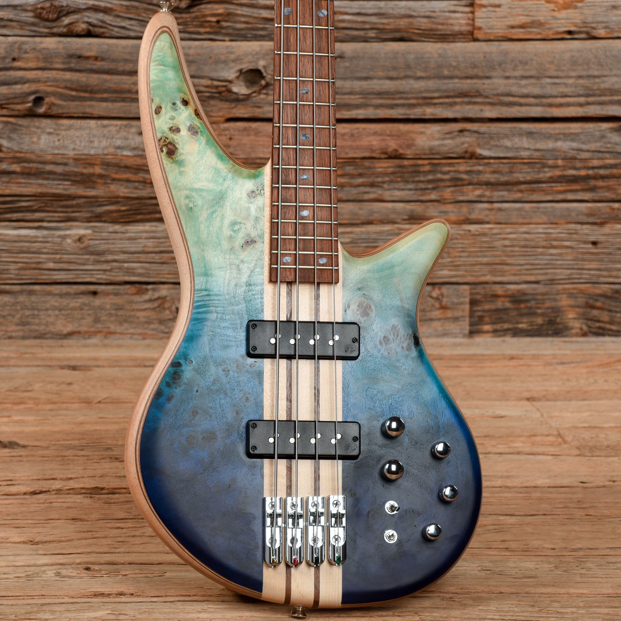 Jackson Pro Series Spectra Bass Caribbean Blue Bass Guitars / 4-String