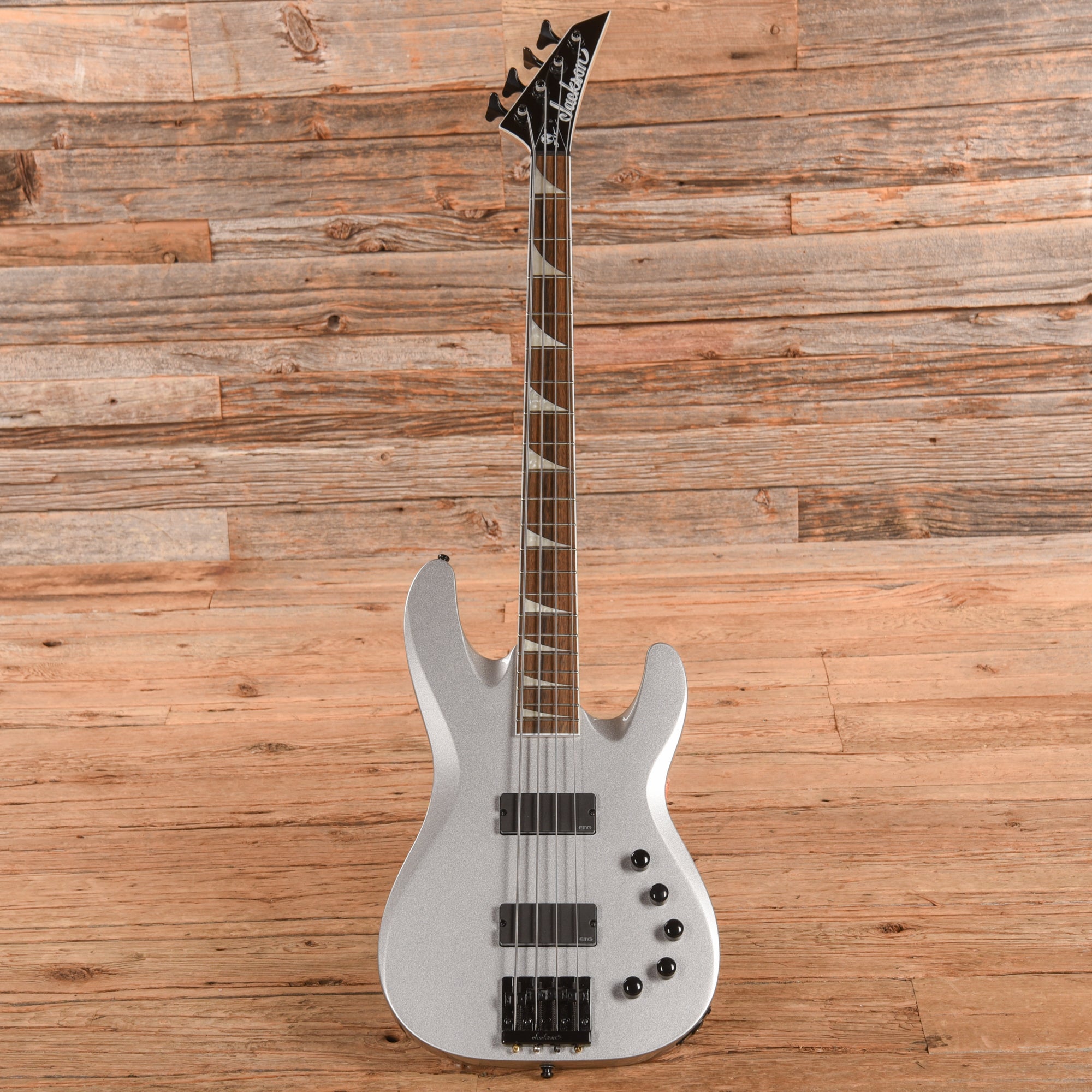 Jackson X Series David Ellefson Concert Bass CBX IV Quicksilver 2023 Bass Guitars / 4-String