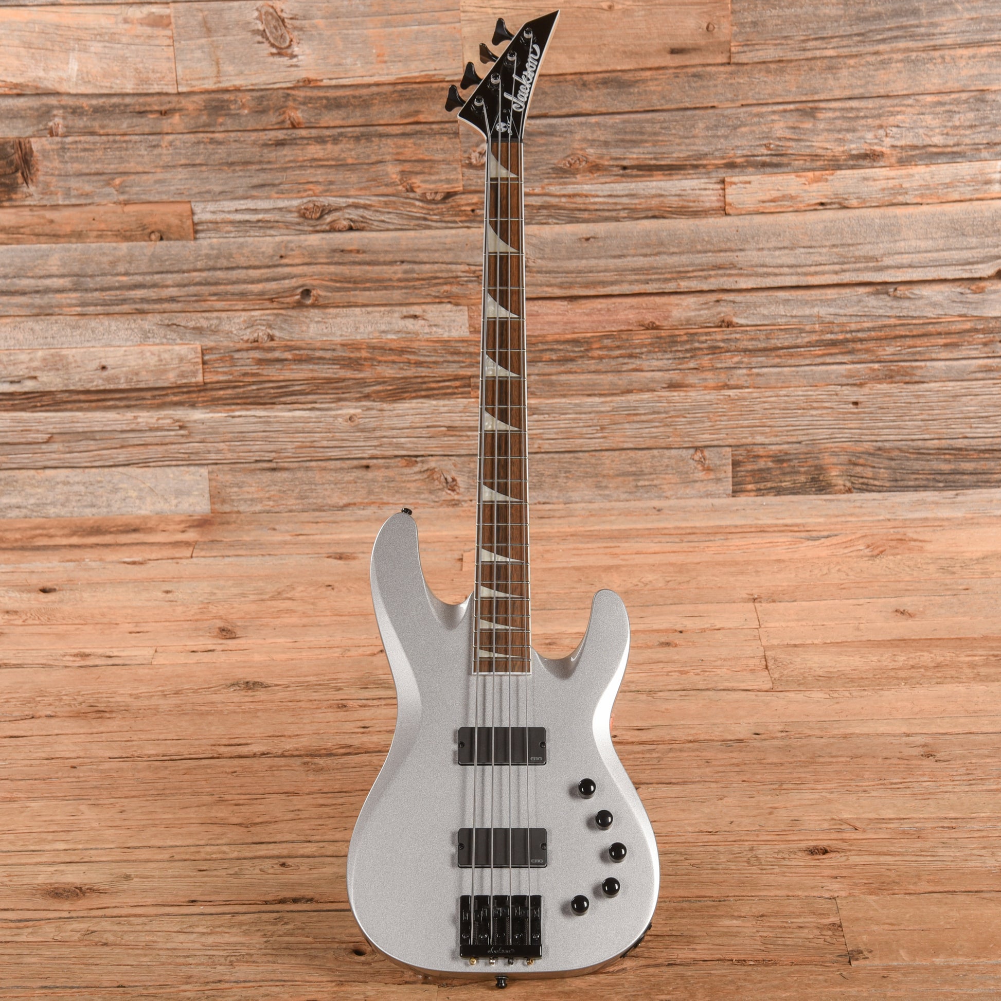 Jackson X Series David Ellefson Concert Bass CBX IV Quicksilver 2023 Bass Guitars / 4-String