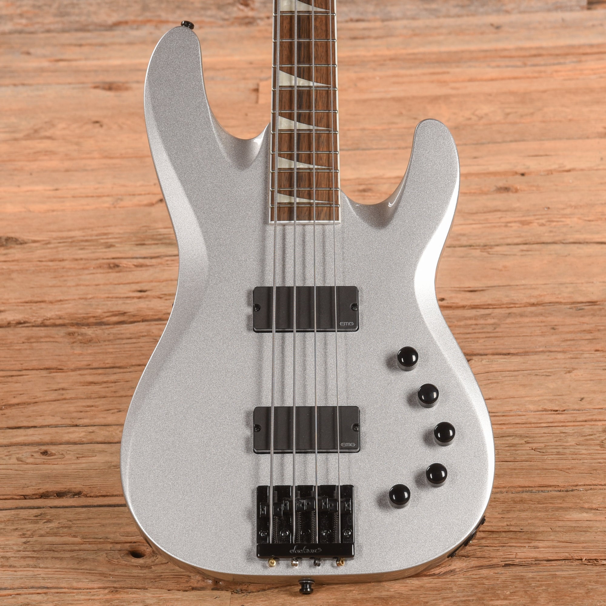 Jackson X Series David Ellefson Concert Bass CBX IV Quicksilver 2023 Bass Guitars / 4-String