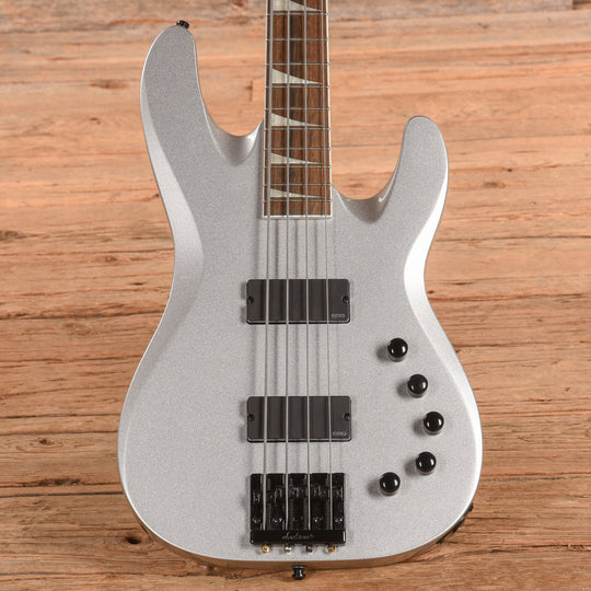 Jackson X Series David Ellefson Concert Bass CBX IV Quicksilver 2023 Bass Guitars / 4-String