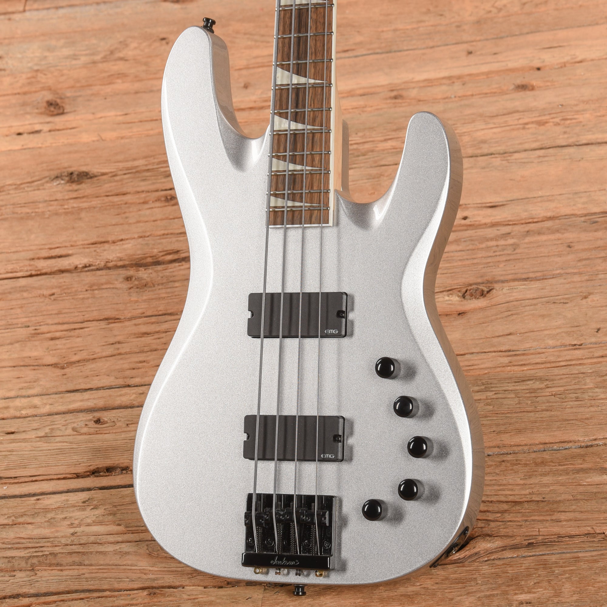 Jackson X Series David Ellefson Concert Bass CBX IV Quicksilver 2023 Bass Guitars / 4-String