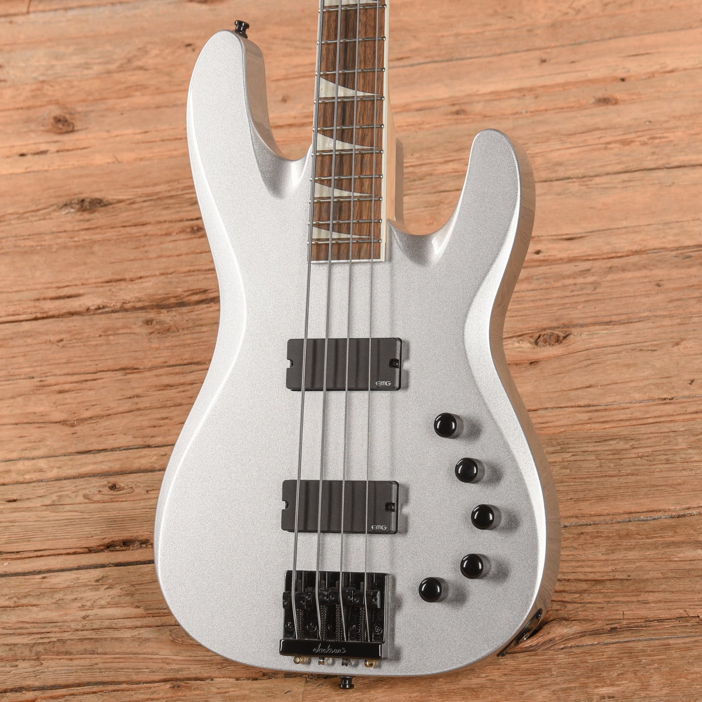 Jackson X Series David Ellefson Concert Bass CBX IV Quicksilver 2023 Bass Guitars / 4-String