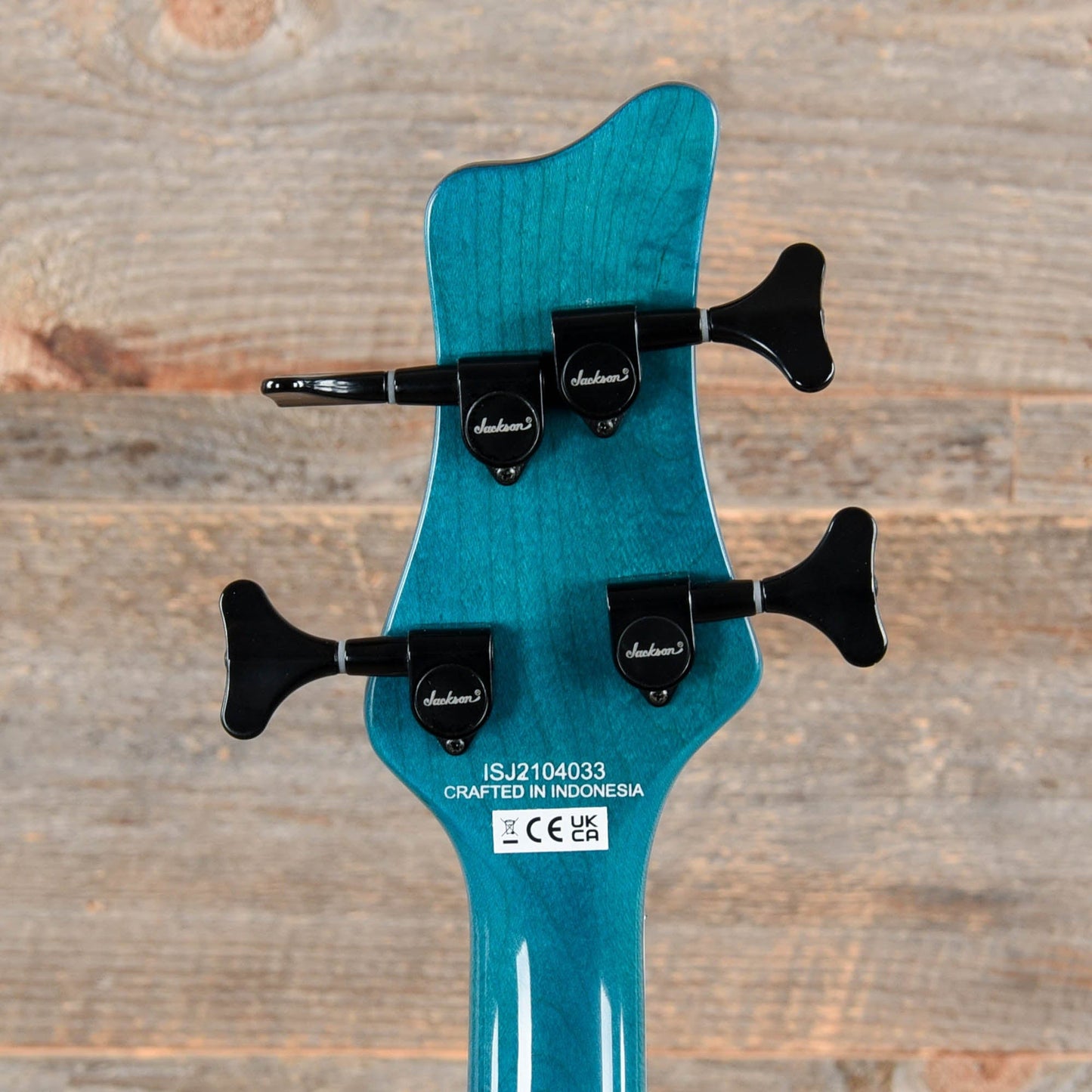 Jackson X Series Spectra Bass SBXQ IV Amber Blue Burst Bass Guitars / 4-String