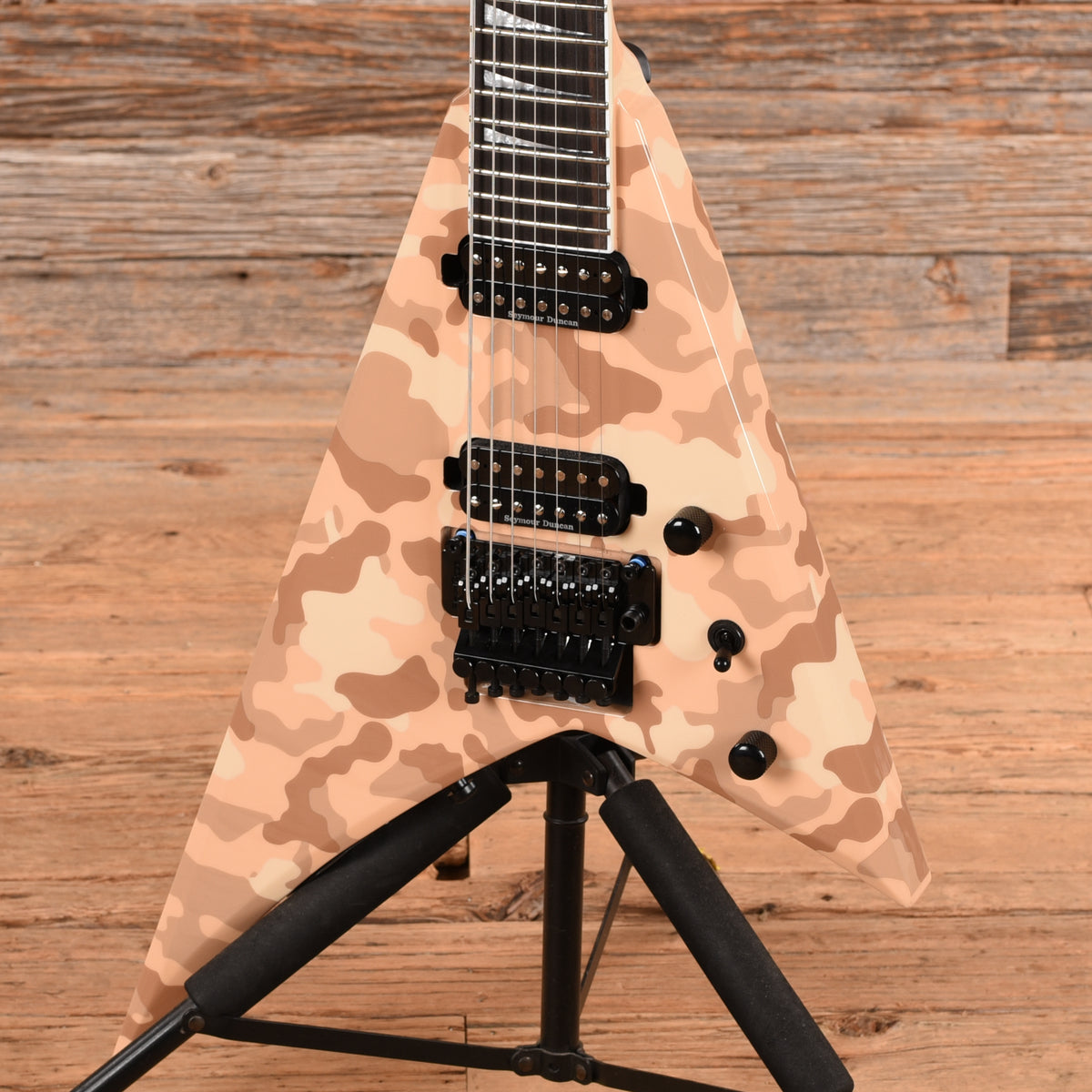 Jackson Concept Series Rhoads RR24-7 Brown Desert Camo 2024 Electric Guitars