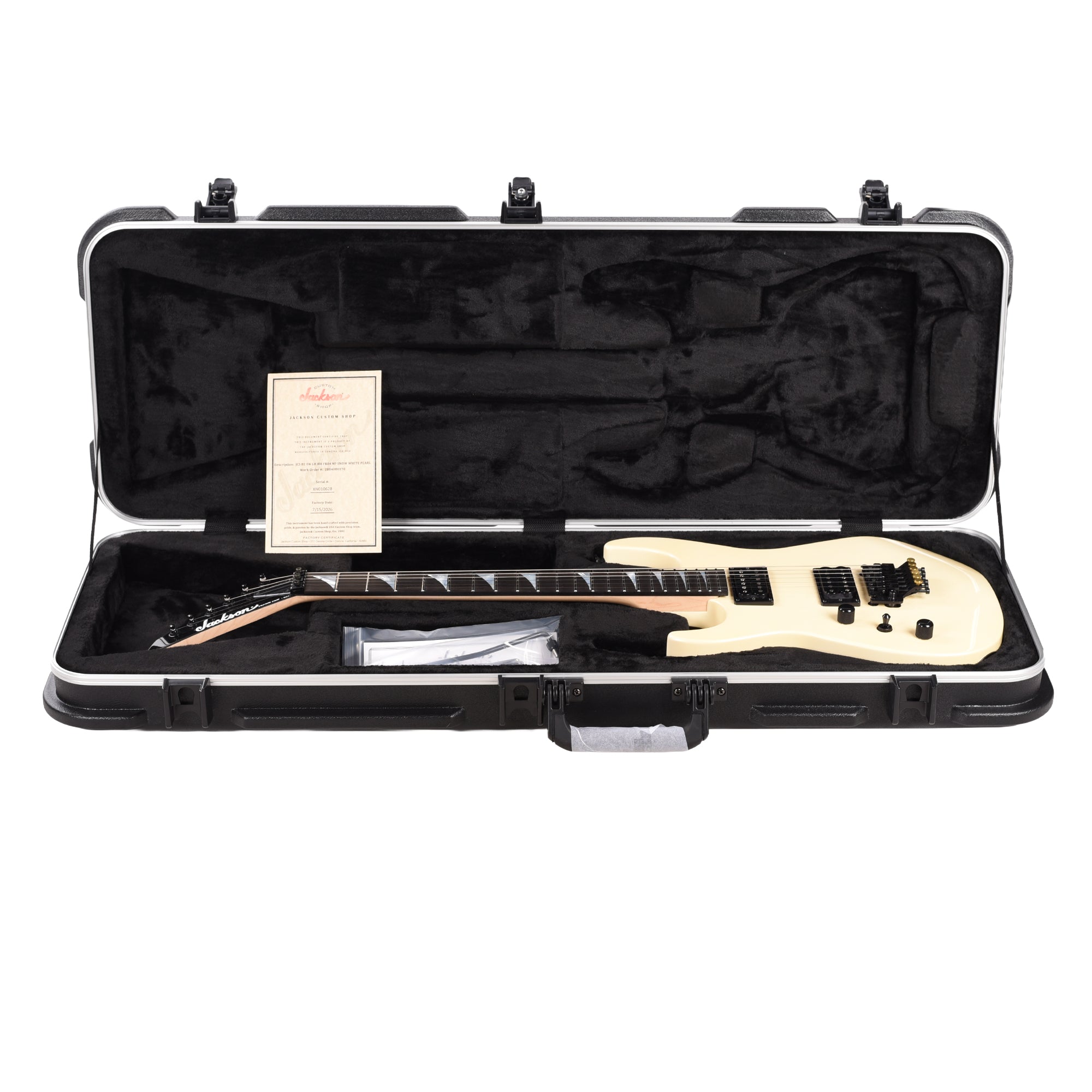 Jackson Custom Shop 1982 Dinky Nitro Pristine Super Aged Snow White Pearl LEFTY Electric Guitars