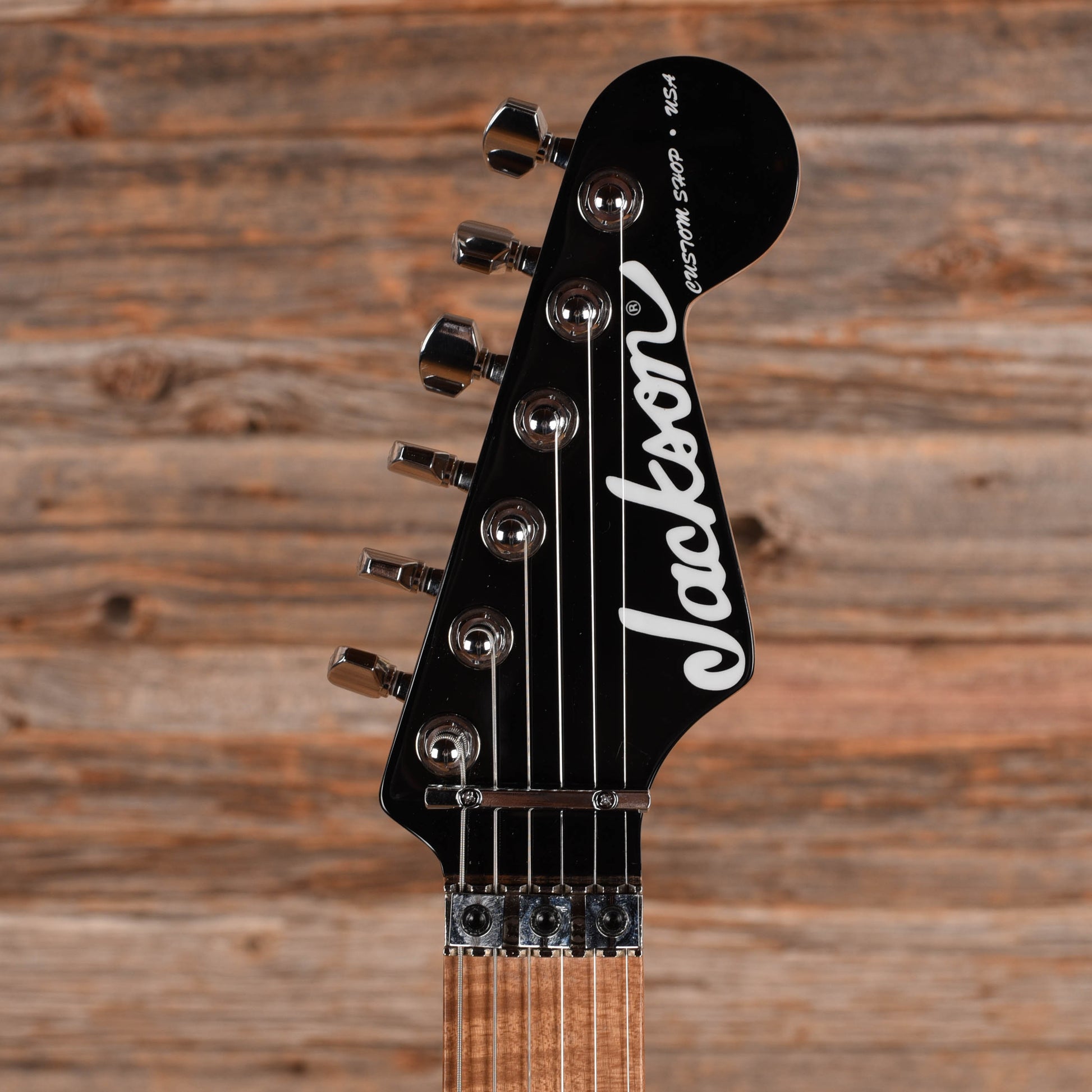 Jackson Custom Shop Dinky HSH FR Black Electric Guitars