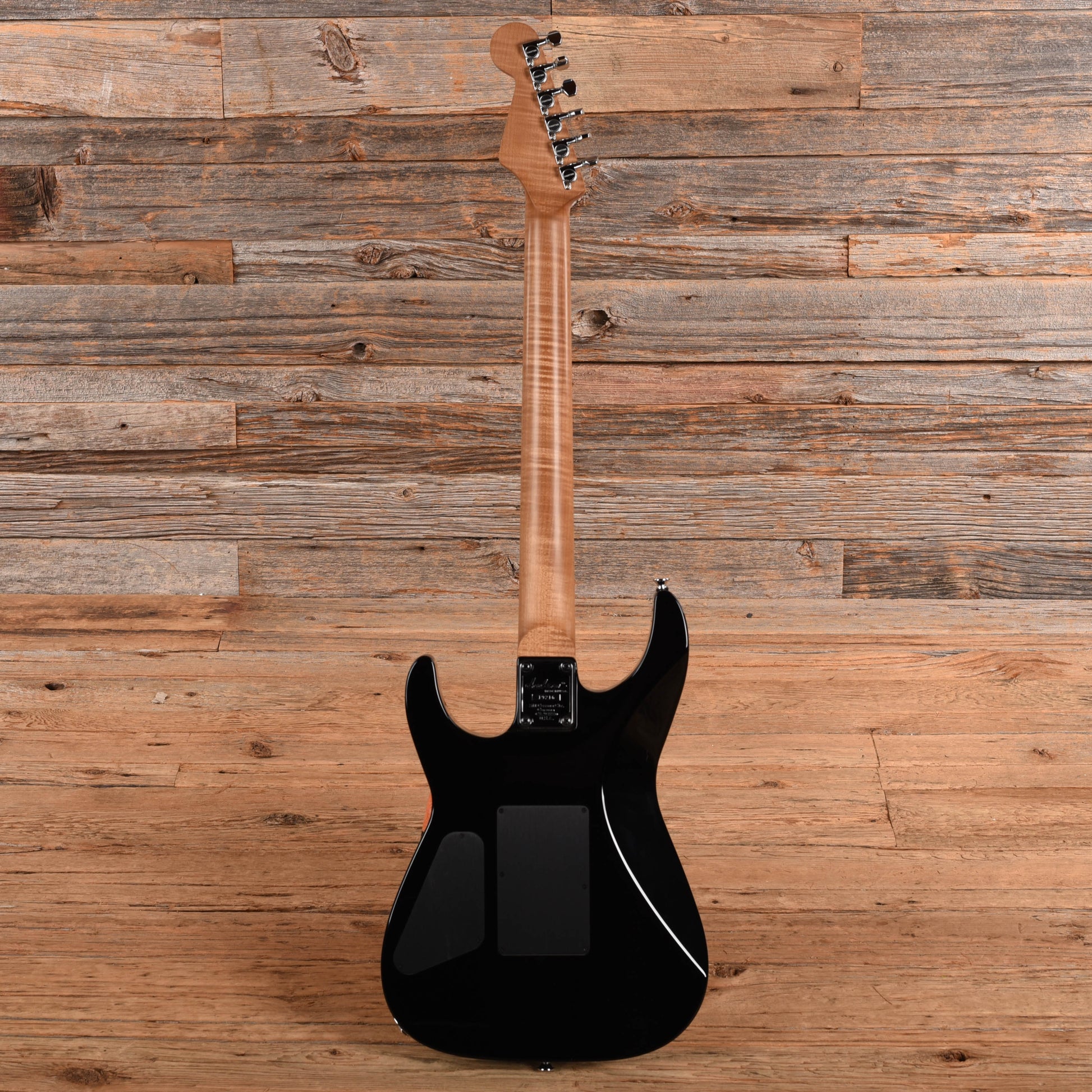 Jackson Custom Shop Dinky HSH FR Black Electric Guitars