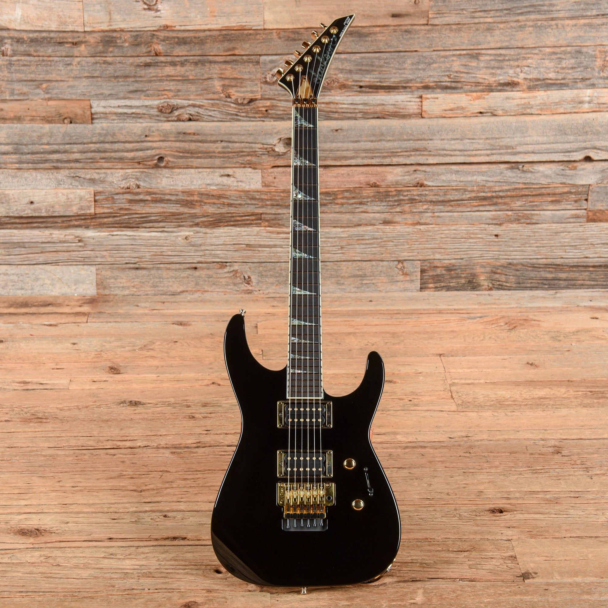 Jackson Custom Shop SL2H FR Soloist Black Abalone 2024 Electric Guitars