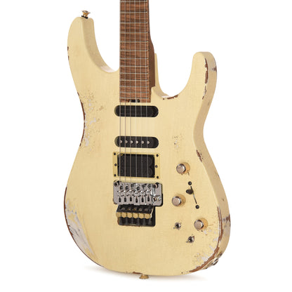 Jackson Custom Shop Special Edition PC1 Phil Collen Nitro Tour Relic Vanilla Shake Electric Guitars