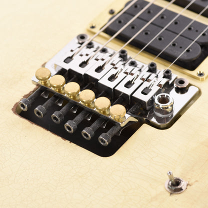 Jackson Custom Shop Special Edition PC1 Phil Collen Nitro Tour Relic Vanilla Shake Electric Guitars