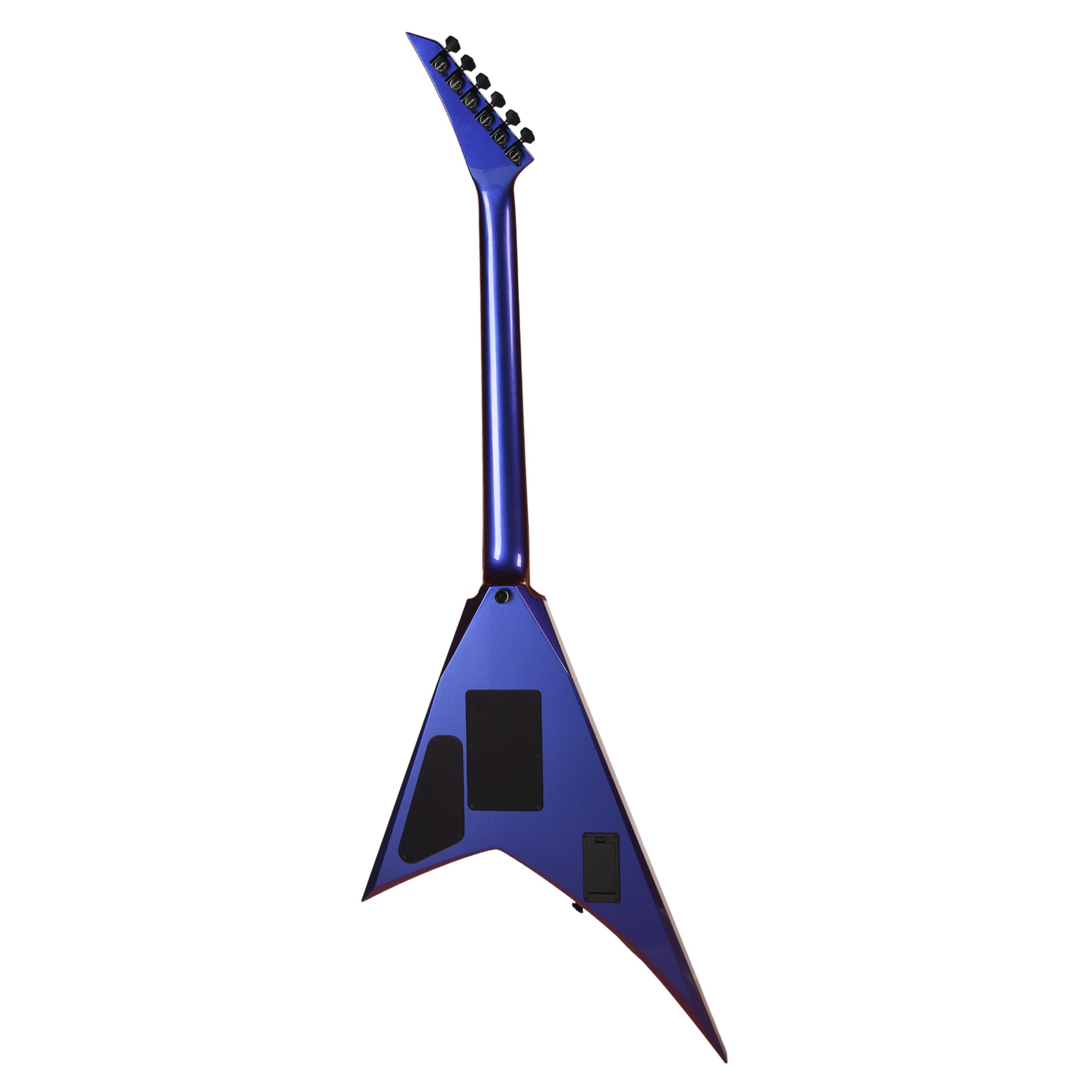 Jackson Custom Shop USA Special Edition Rhoads Blue Red Flip Fop Electric Guitars