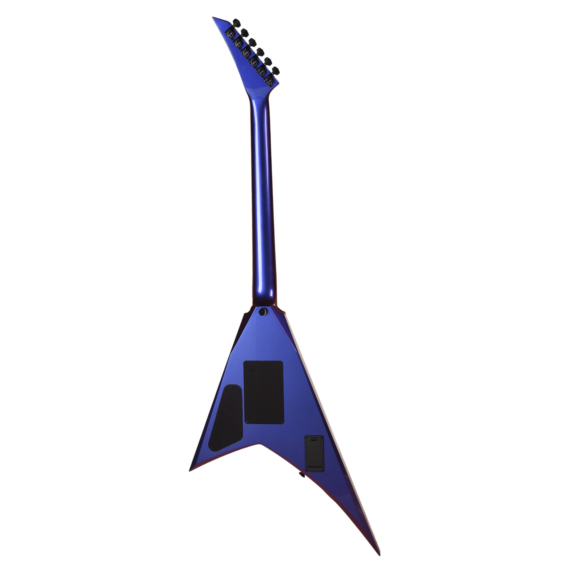 Jackson Custom Shop USA Special Edition Rhoads Blue Red Flip Fop Electric Guitars