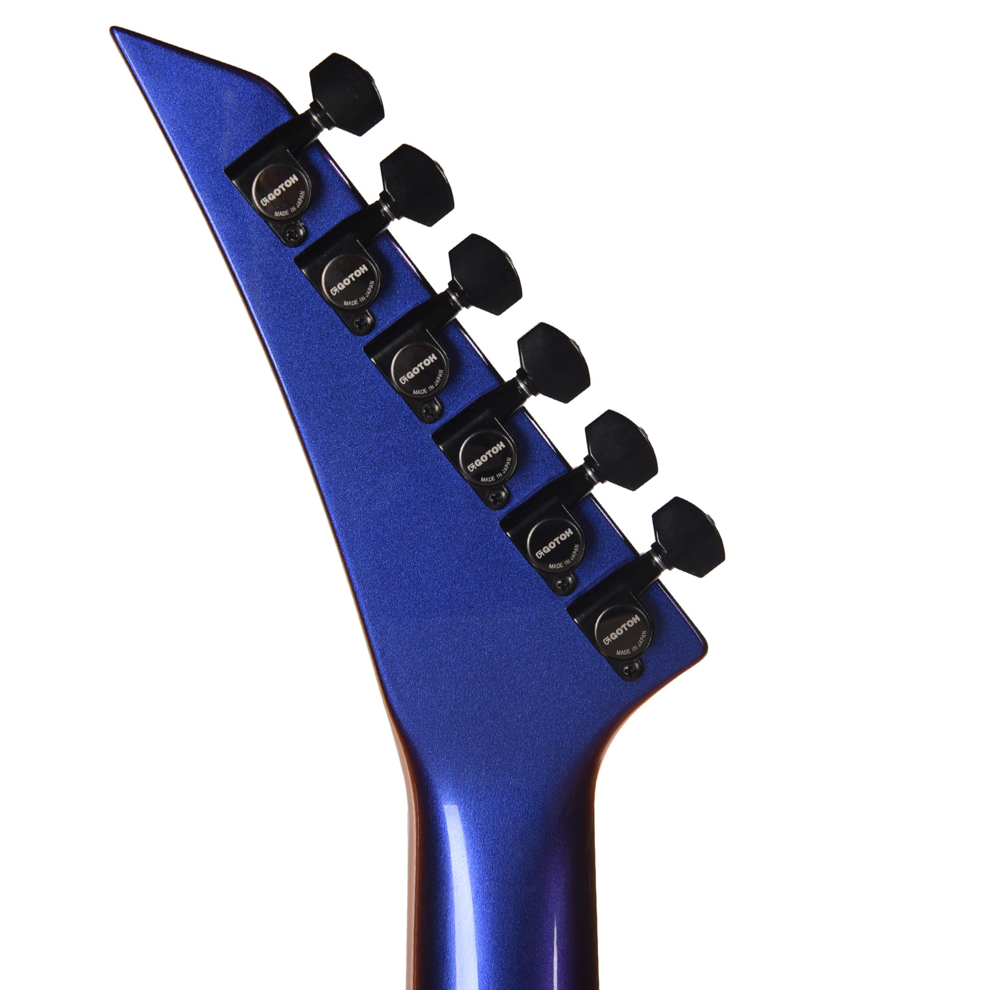 Jackson Custom Shop USA Special Edition Rhoads Blue Red Flip Fop Electric Guitars