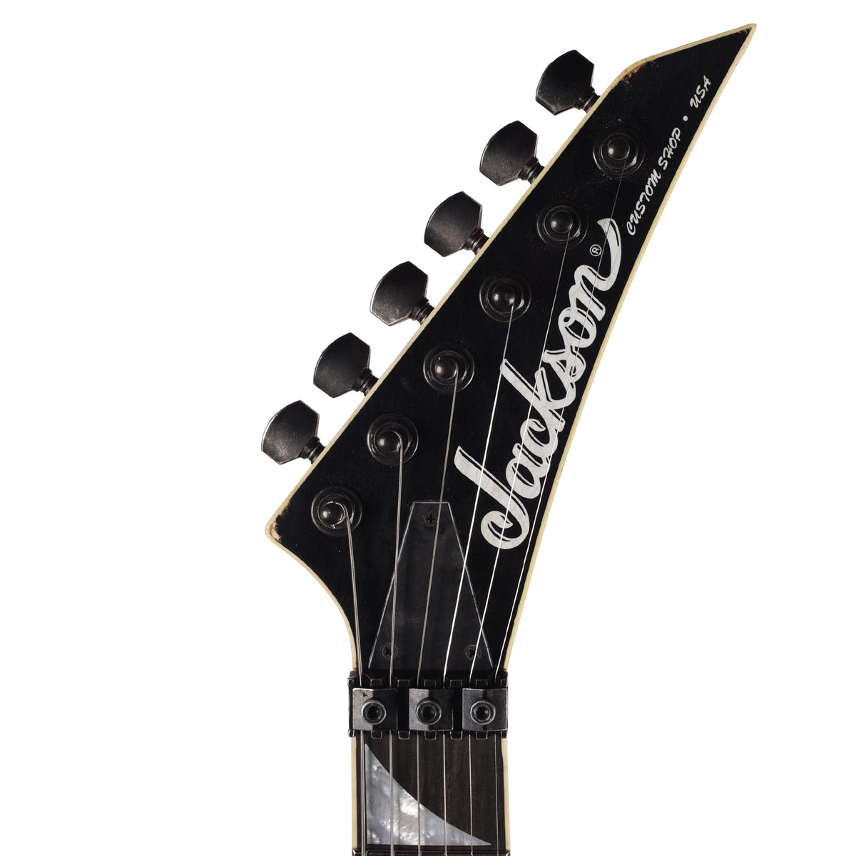 Jackson Custom Shop USA Special Edition Rhoads Platinum Pink Nitro Club Relic Electric Guitars