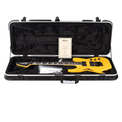 Jackson Custom Shop USA Special Edition Soloist Taxi Cab Yellow Nitro Tour Relic Electric Guitars