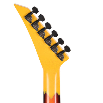 Jackson Custom Shop USA Special Edition Soloist Taxi Cab Yellow Nitro Tour Relic Electric Guitars