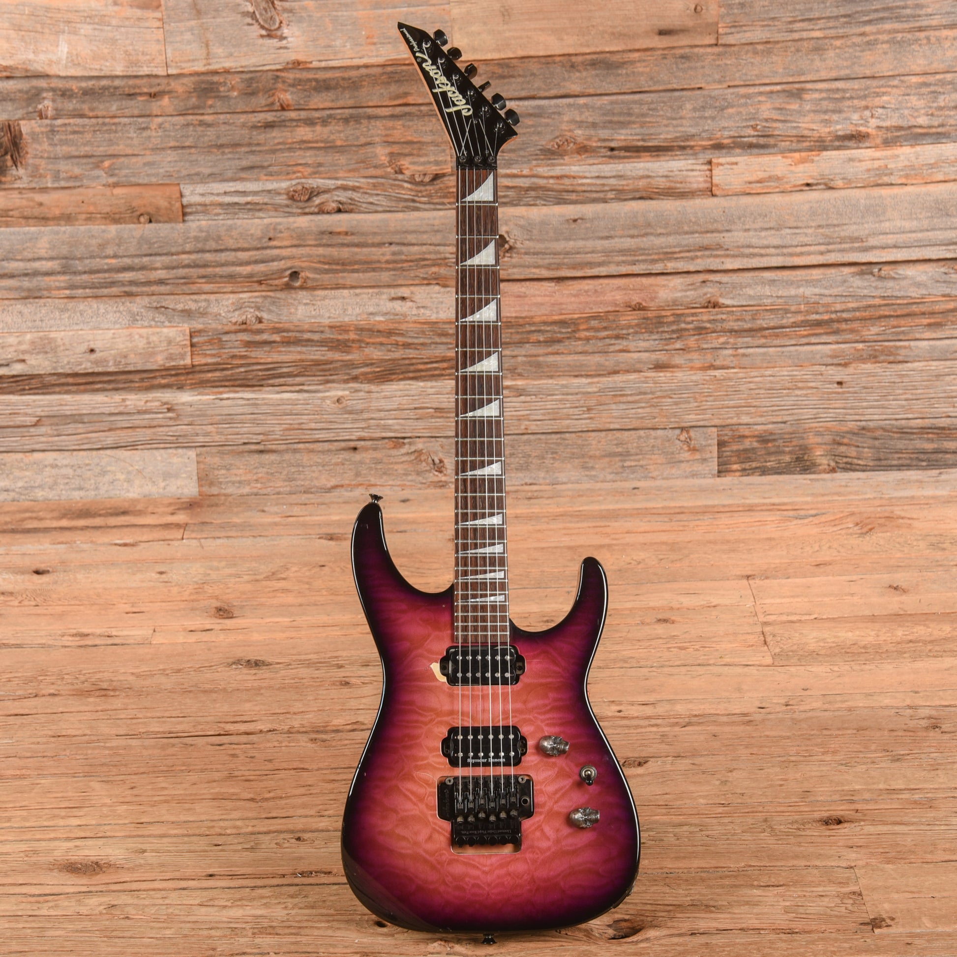 Jackson Dinky Reverse DR3 Purple Burst 1997 Electric Guitars