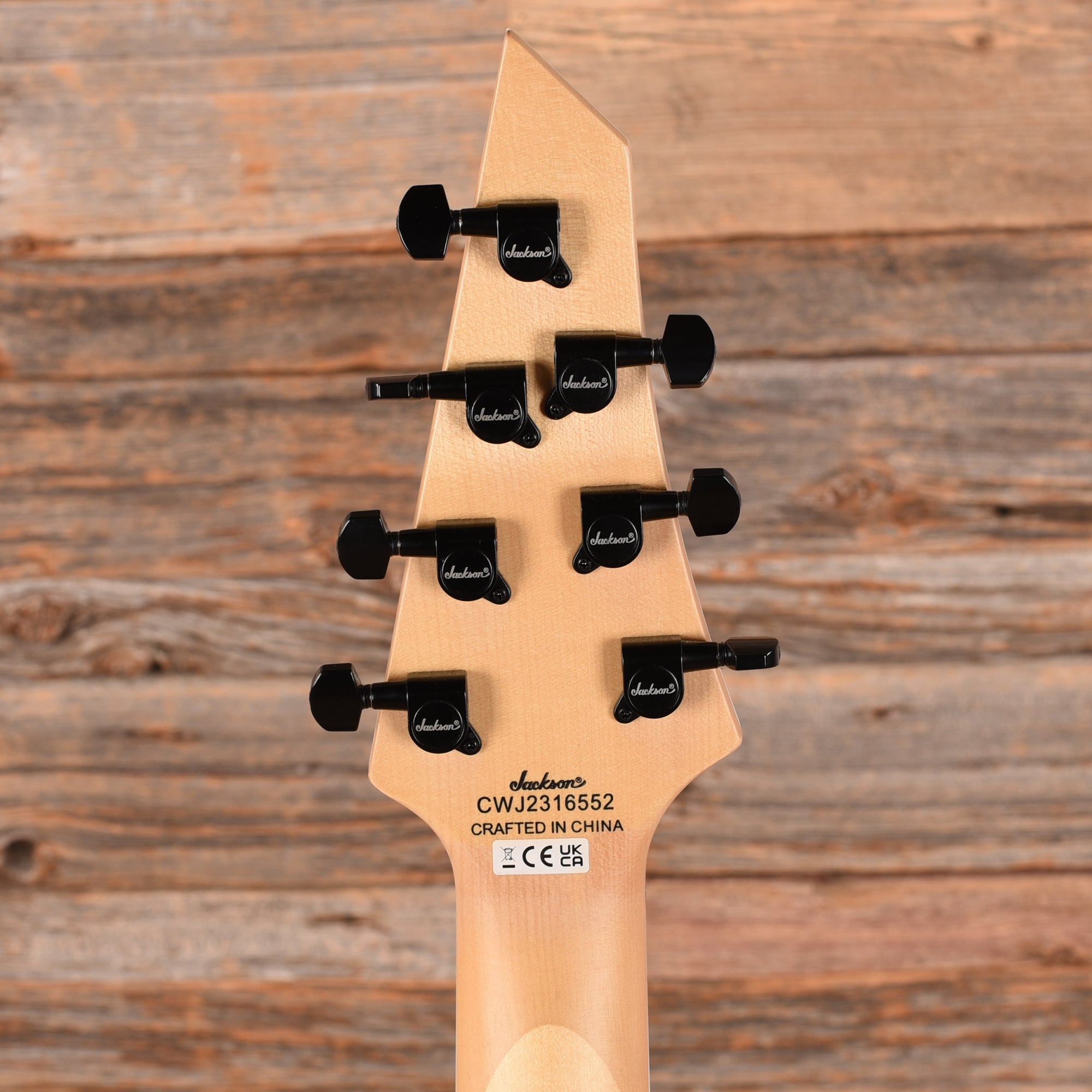 Jackson JS Series Dinky Arch Top JS22Q-7 DKA HT Transparent Black Burst Electric Guitars