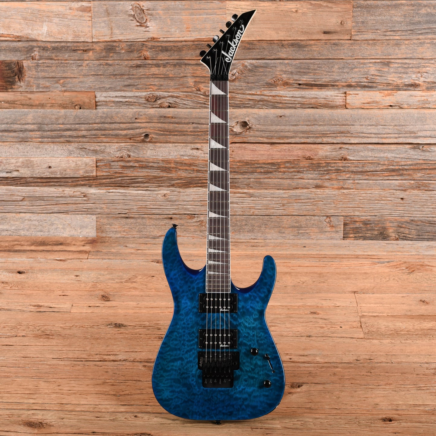 Jackson JS32QDKA Transparent Blue 2022 Electric Guitars