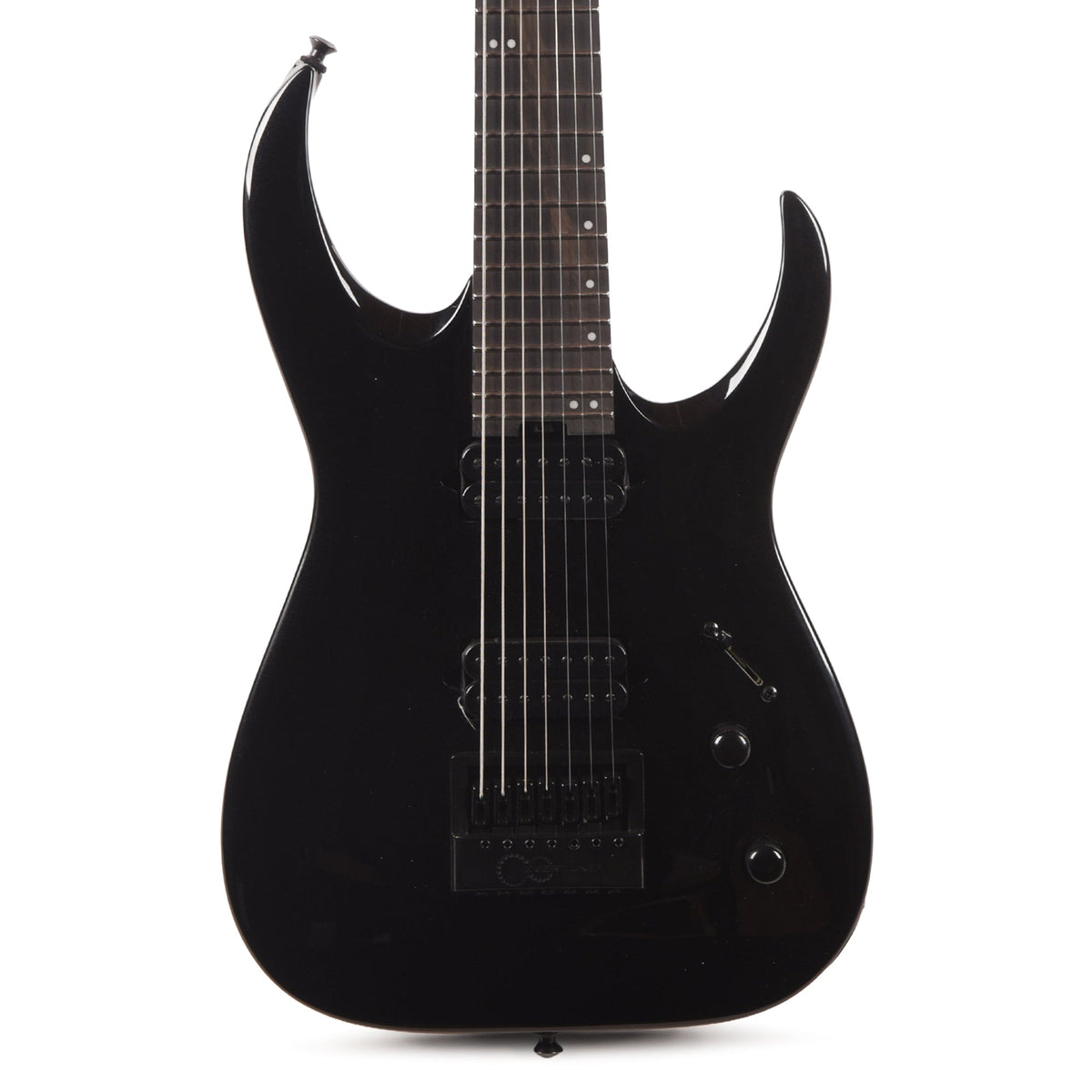 Jackson Pro Plus Series Signature Misha Mansoor Juggernaut ET7 Metallic Black Electric Guitars