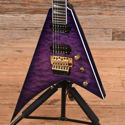 Jackson Pro Series Rhoads RR24Q Purple Electric Guitars